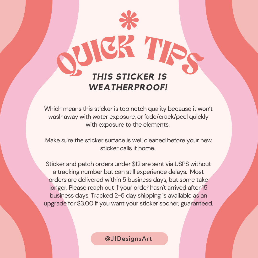 Dont Trust Anybody - WEATHERPROOF Sticker