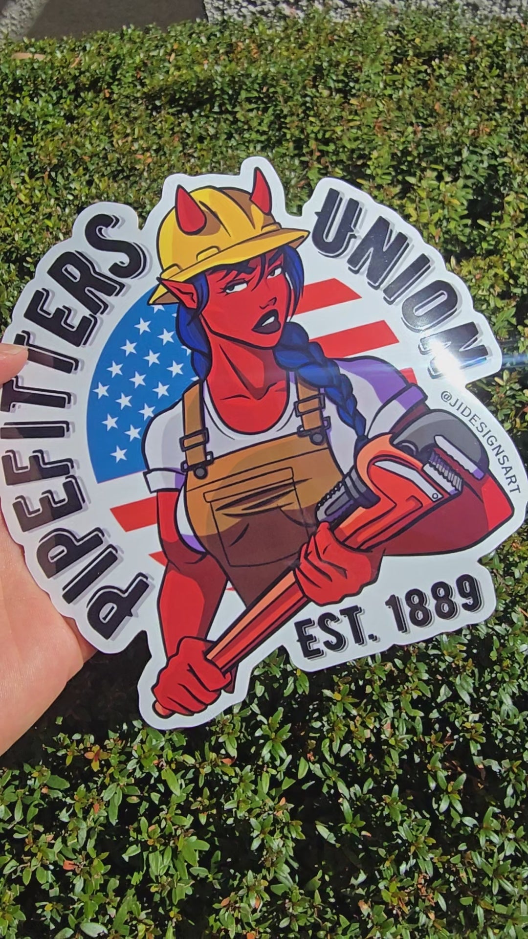 Pipefitters Union Waifu