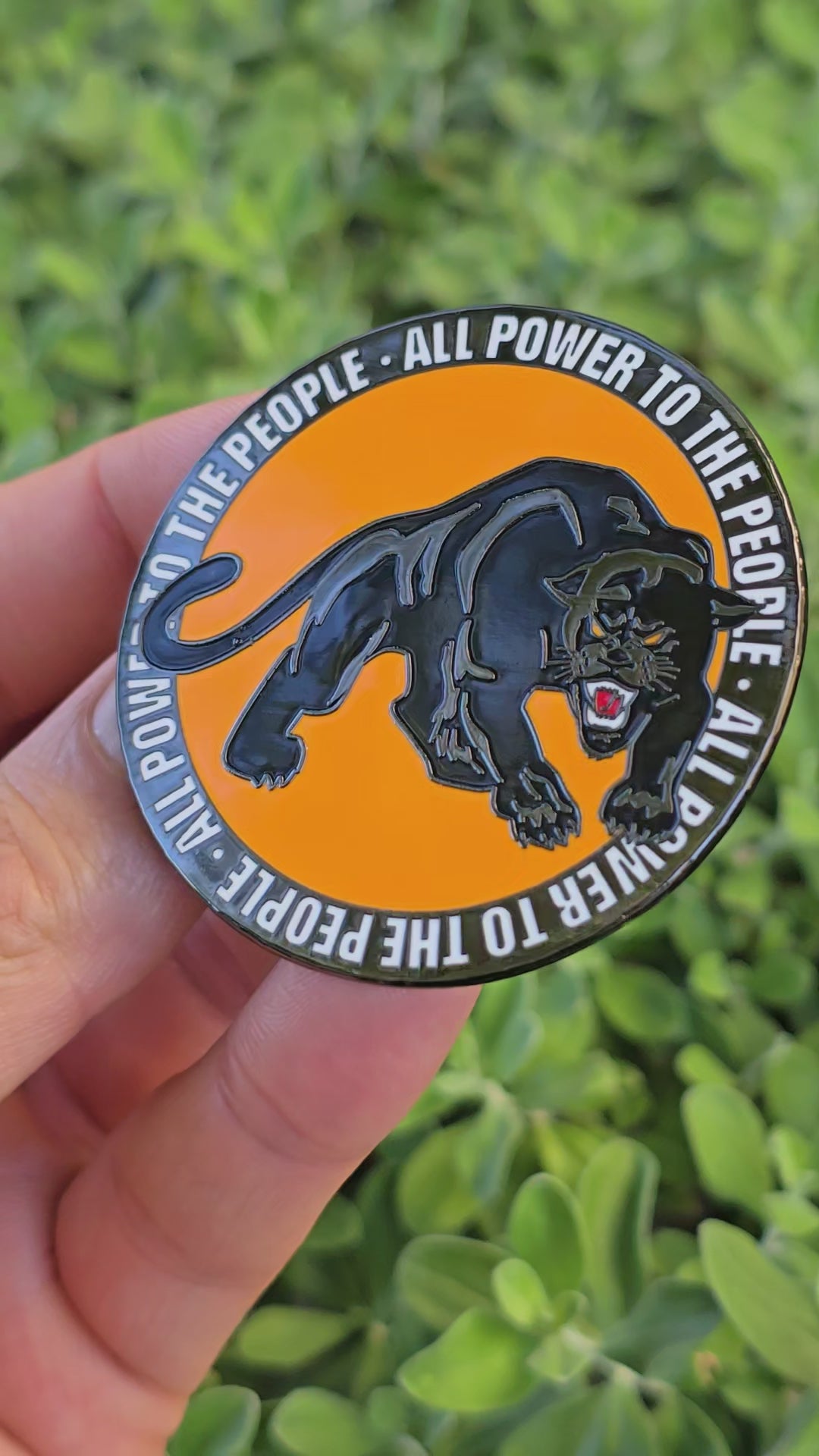 Black Power - Black Panthers enamel pin