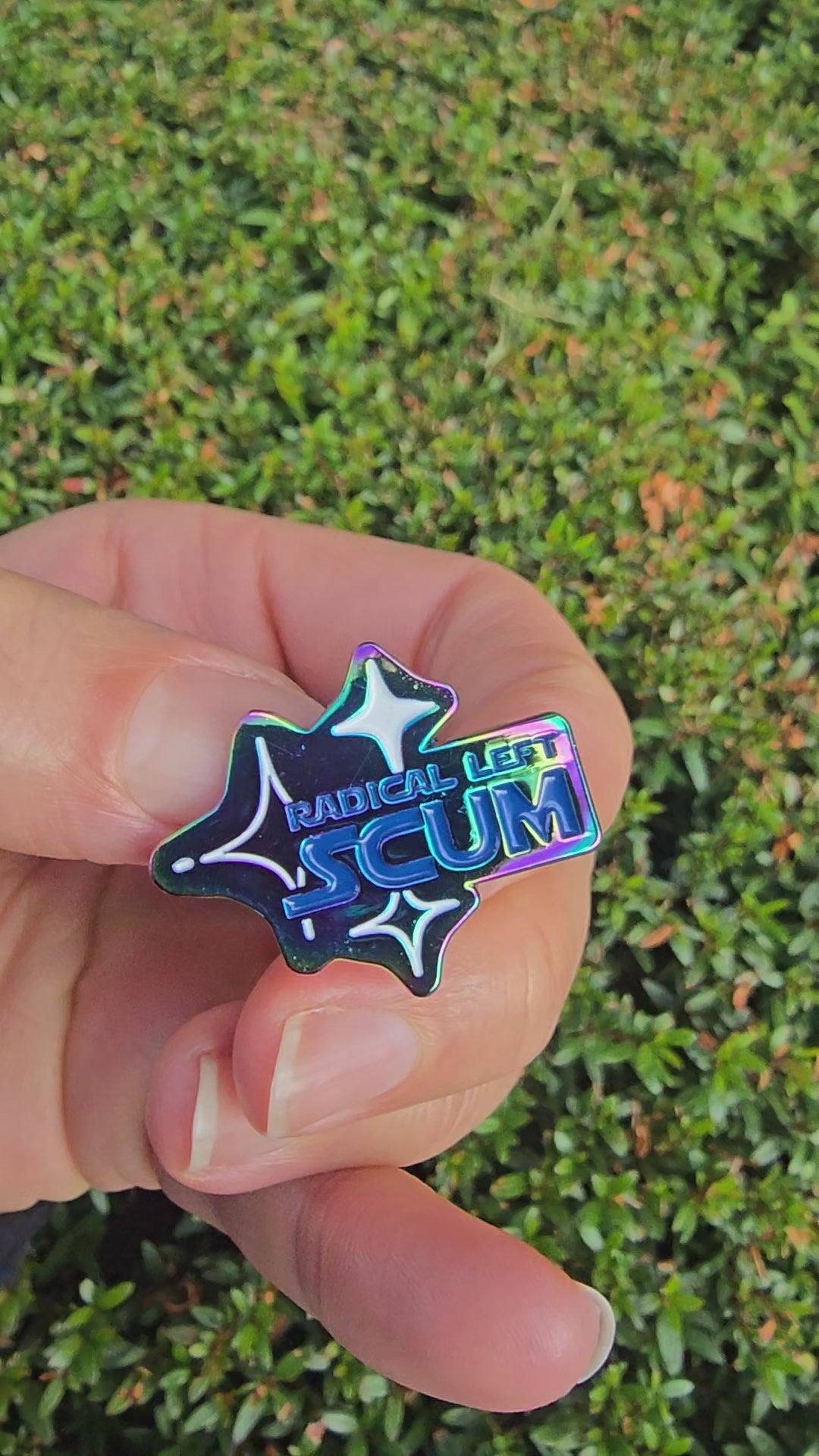 Radical Left Scum Pin