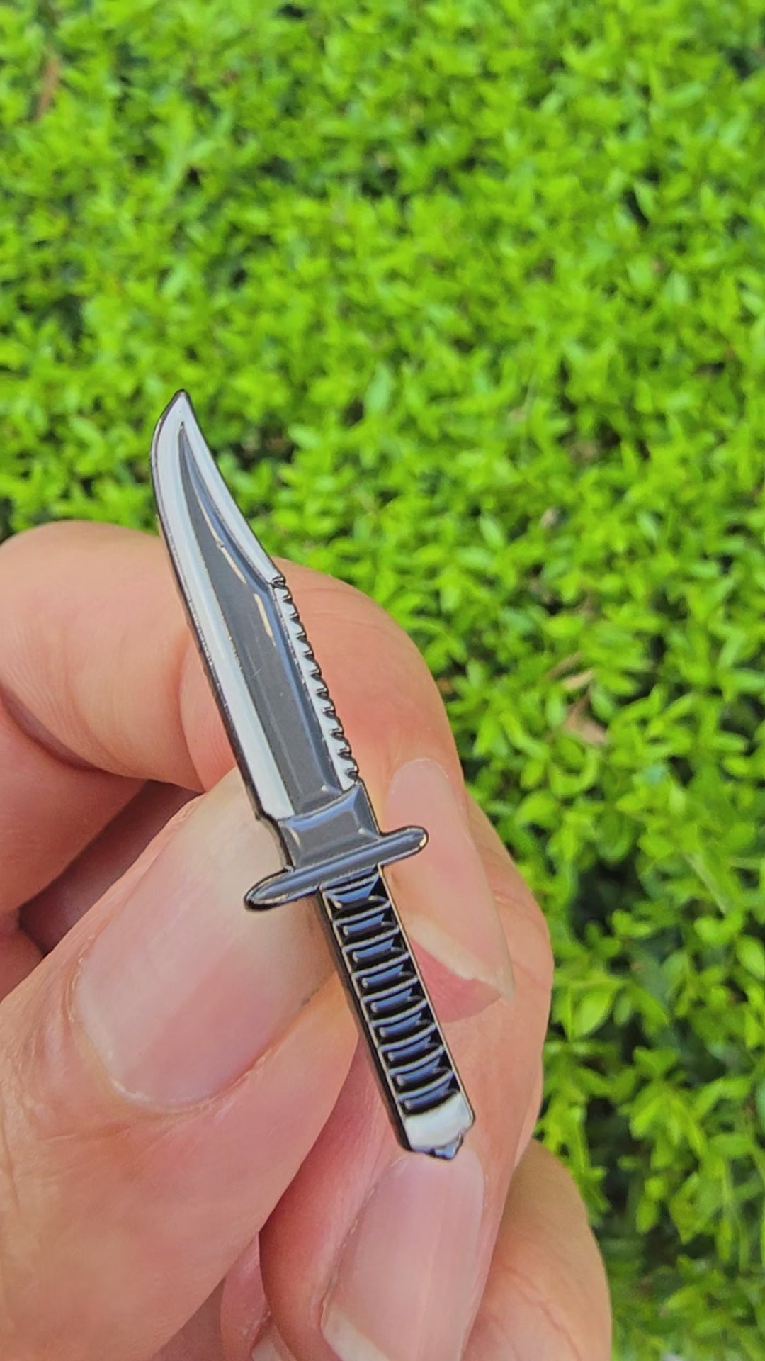 Play Time Tactical Knife Soft Enamel Pin
