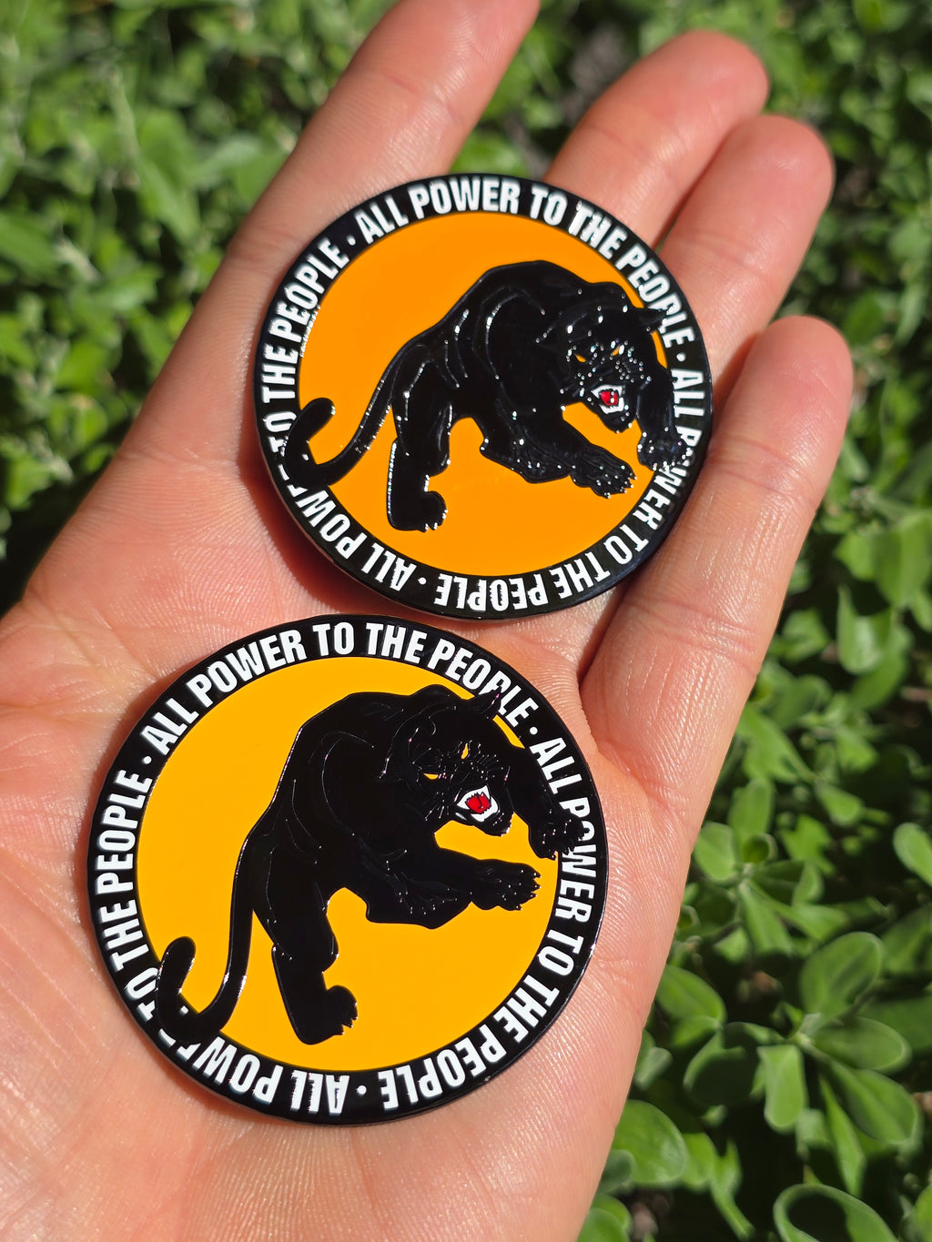 Black Power - Black Panthers enamel pin