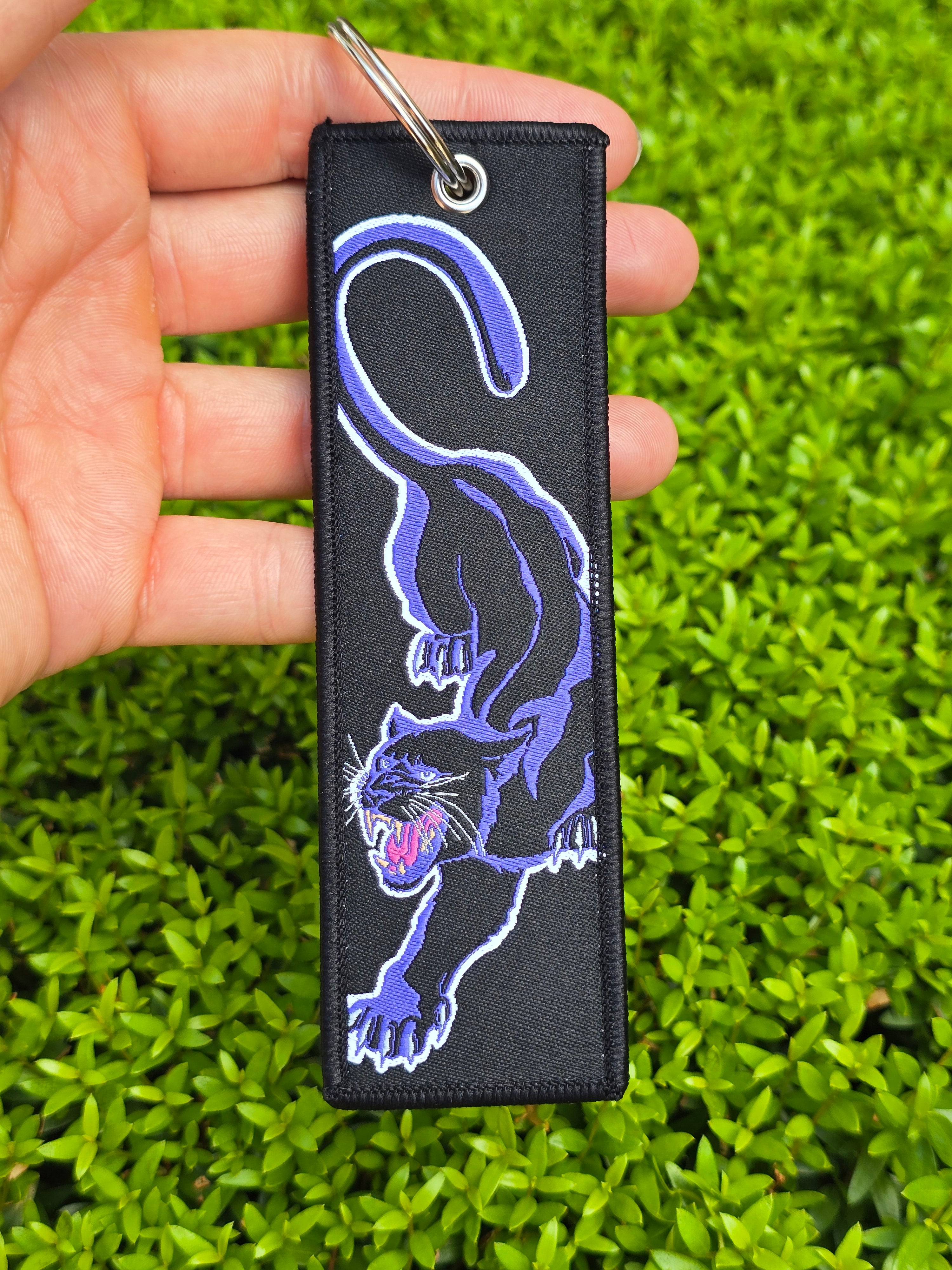 Black Panther POWER Woven Jet Tag