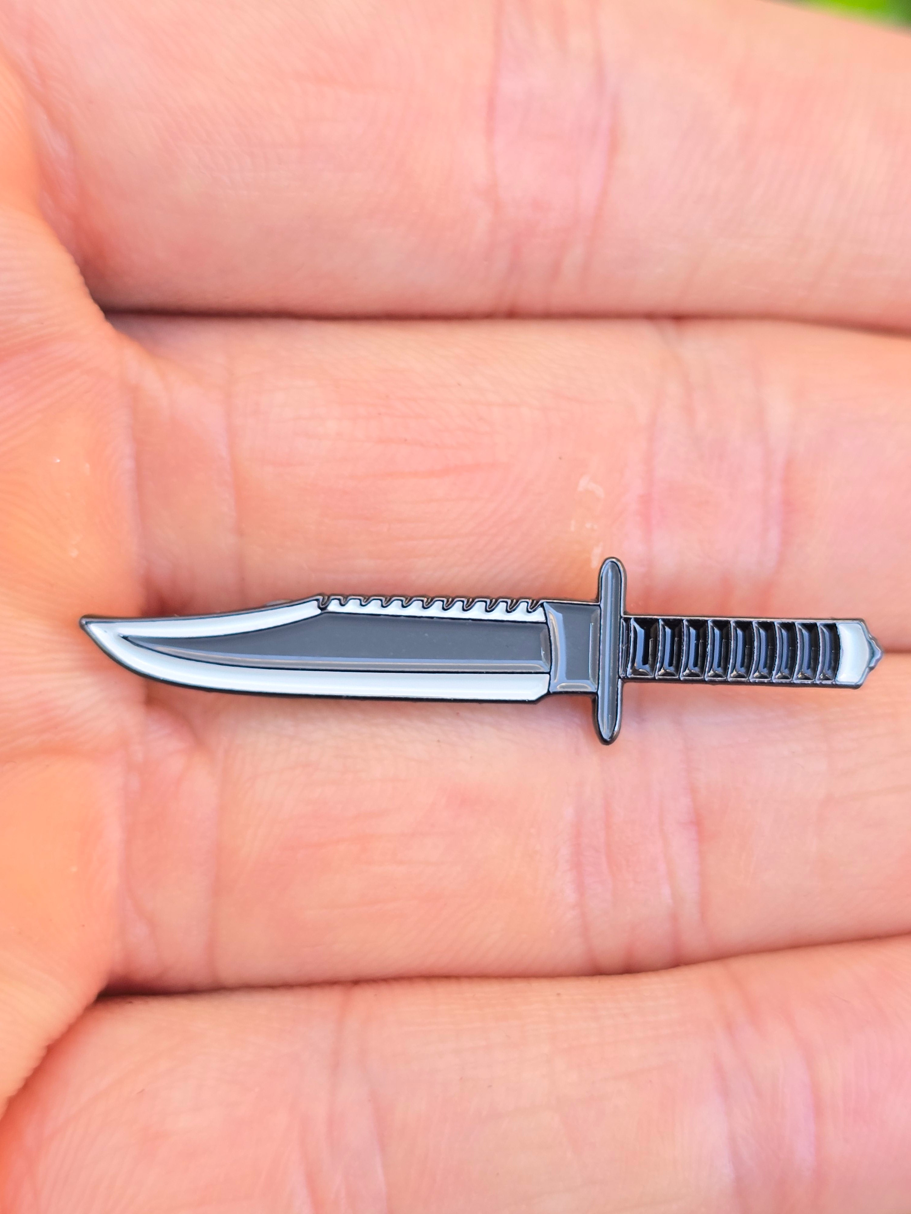 Play Time Tactical Knife Soft Enamel Pin