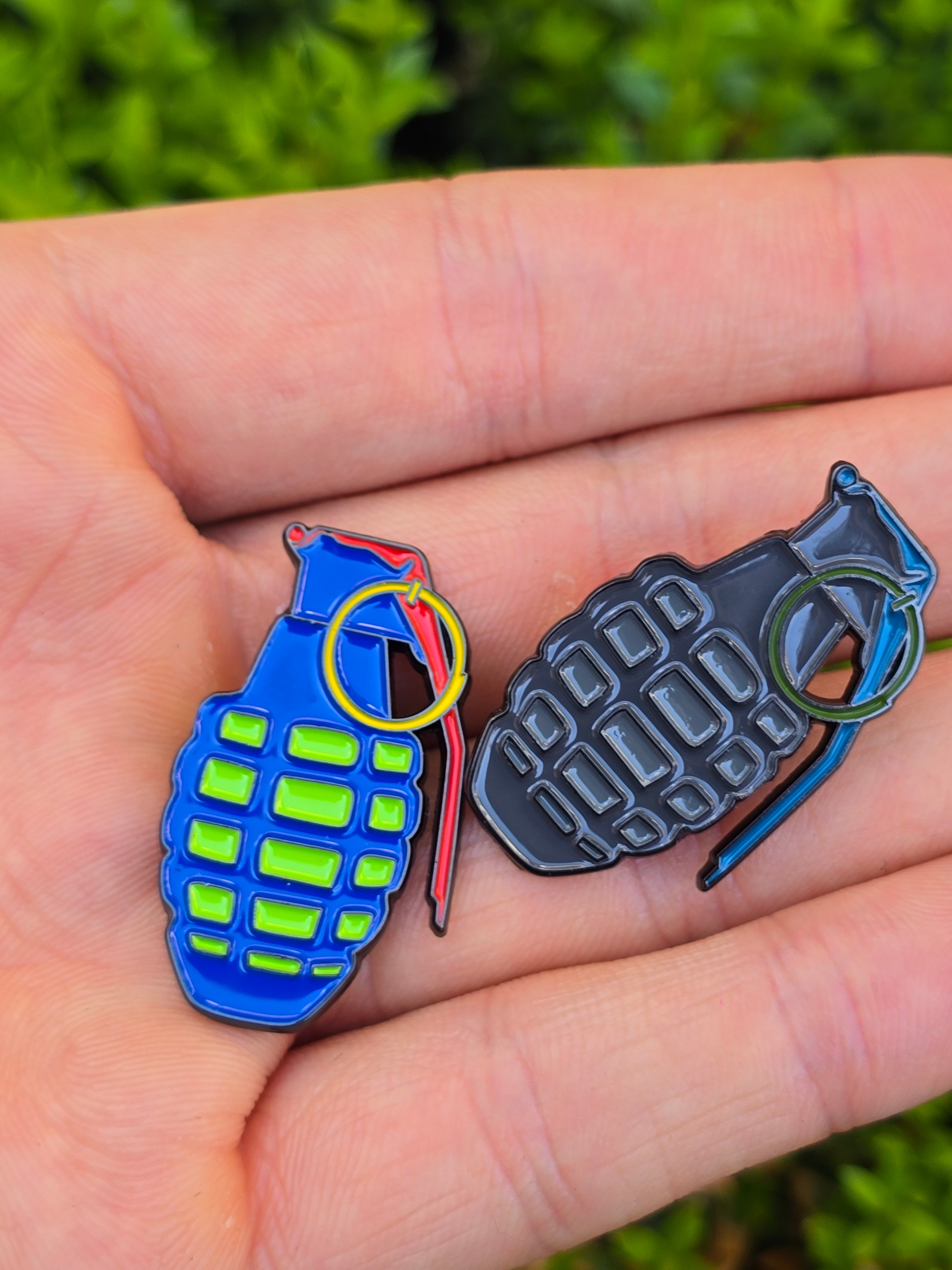 Play Time Grenade Soft Enamel Pin