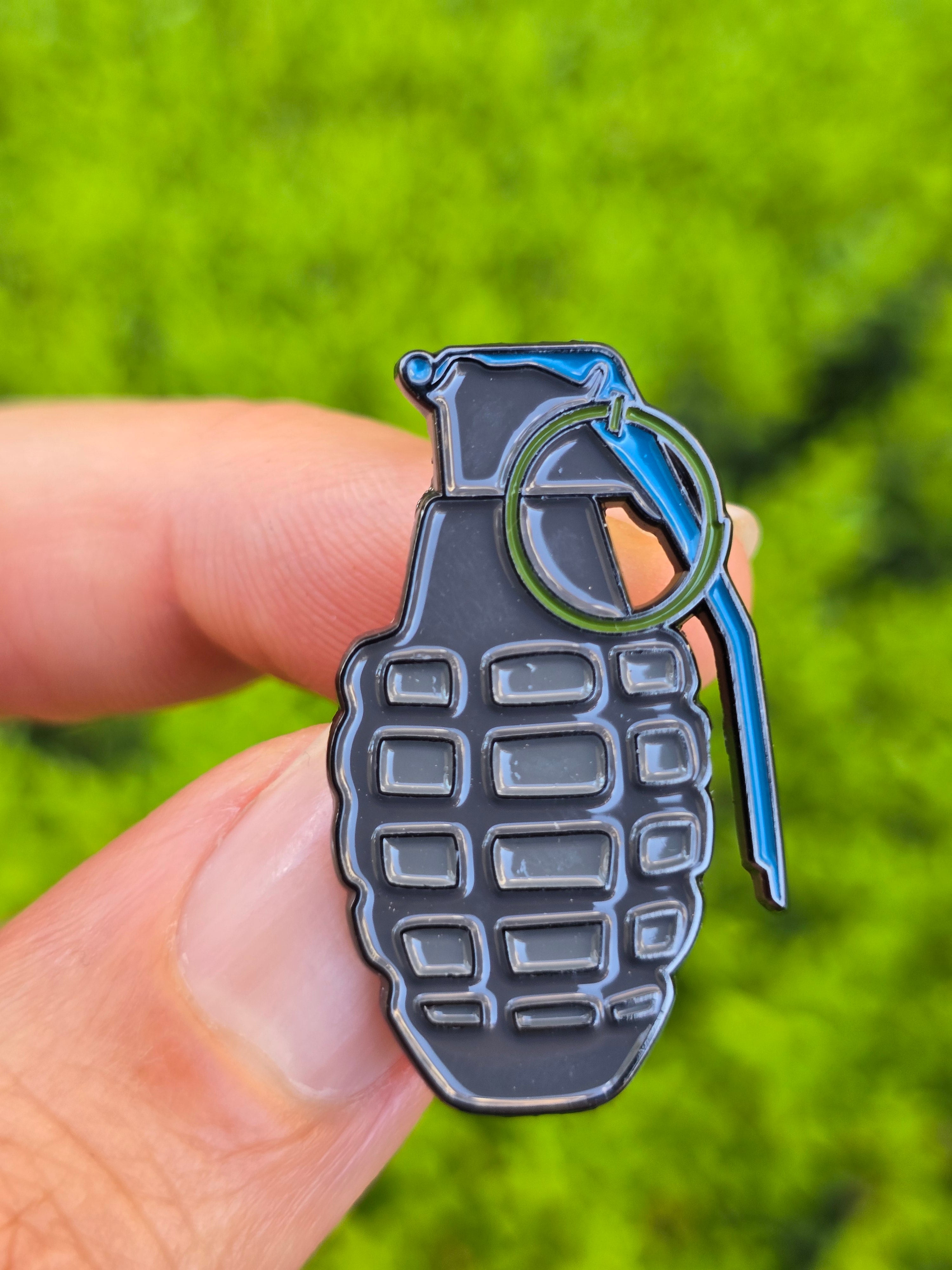 Play Time Grenade Soft Enamel Pin