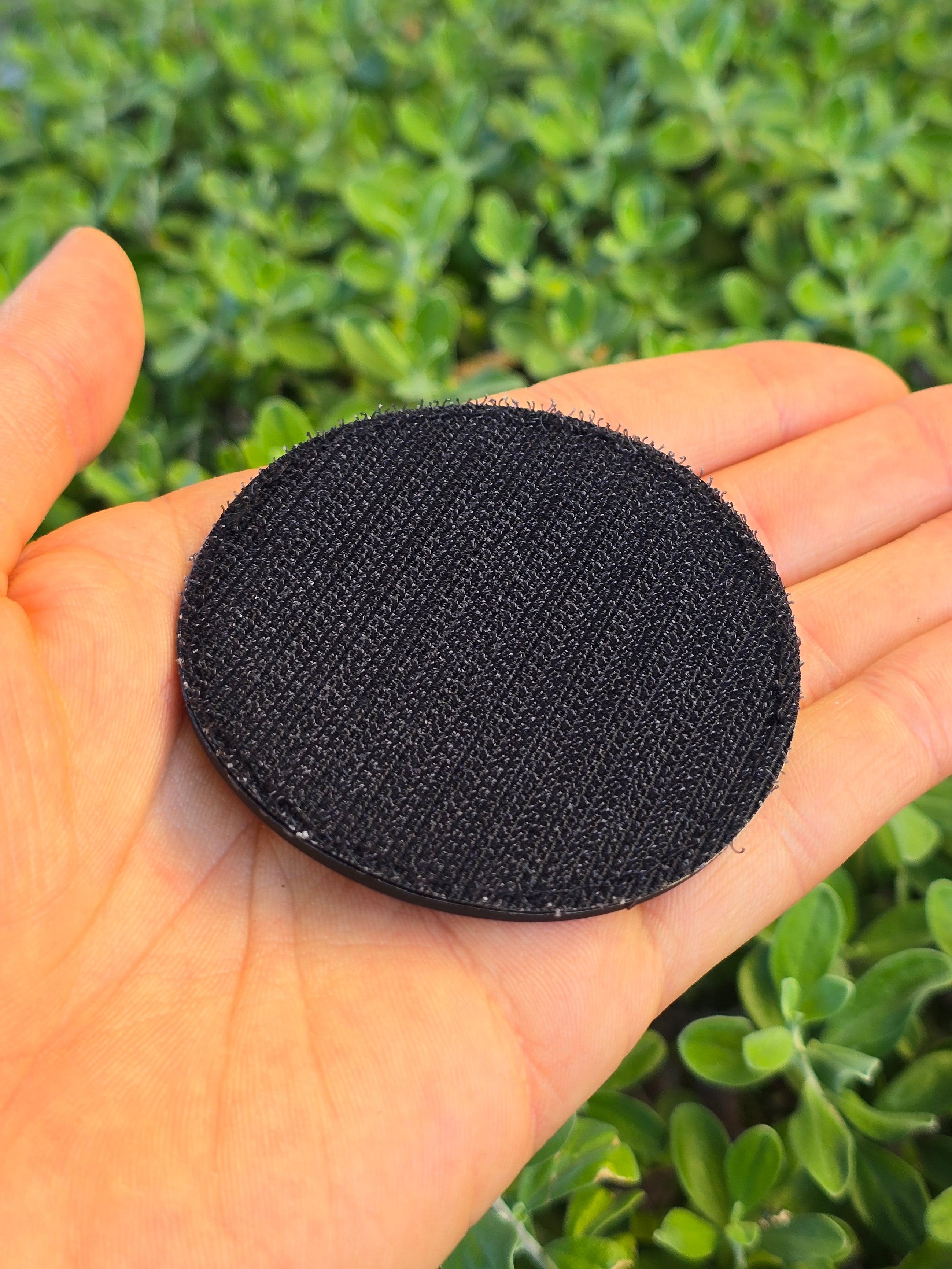 Black Panthers Rubber Hook and Loop Patch