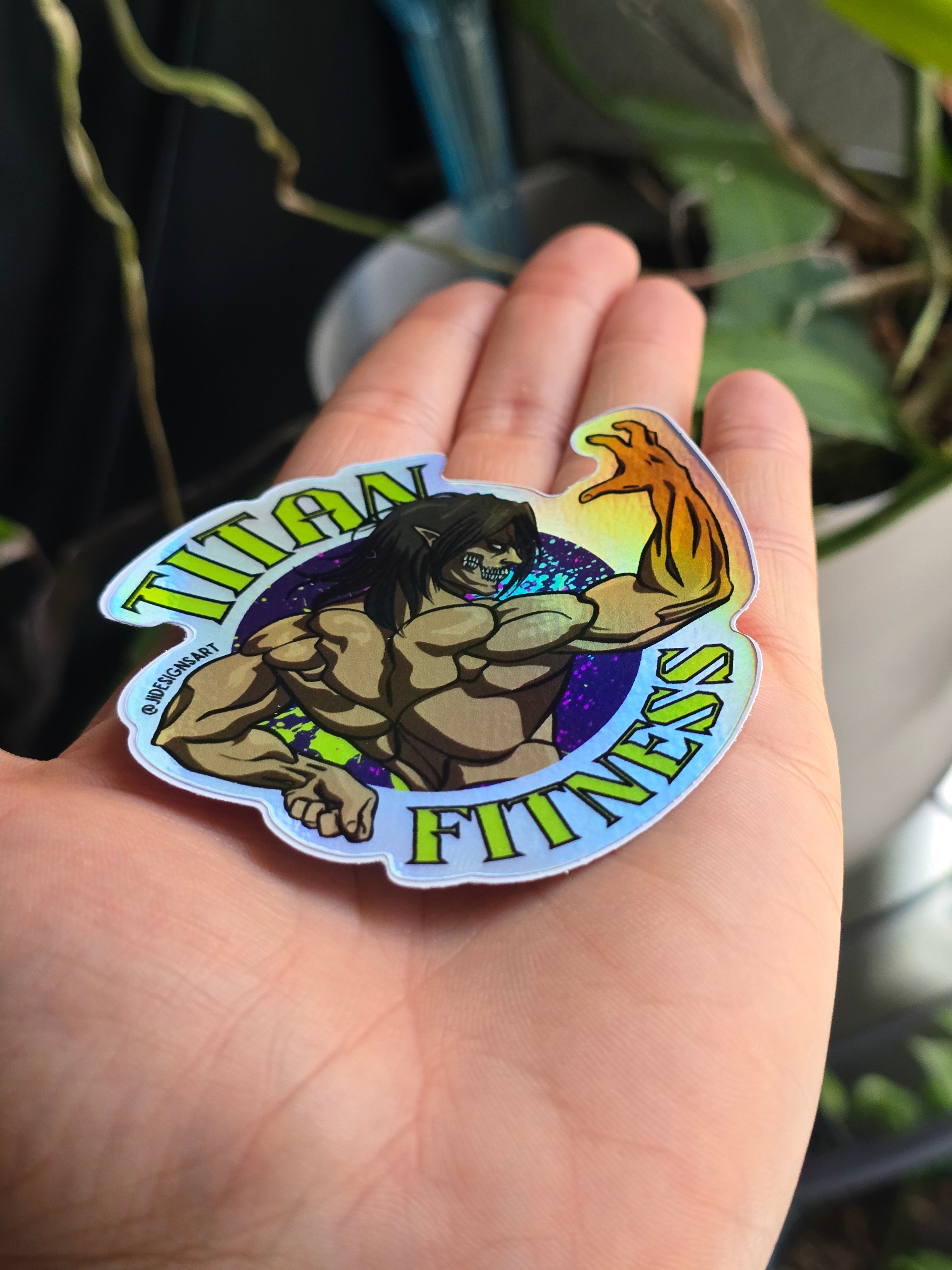 Titan Fitness Sticker