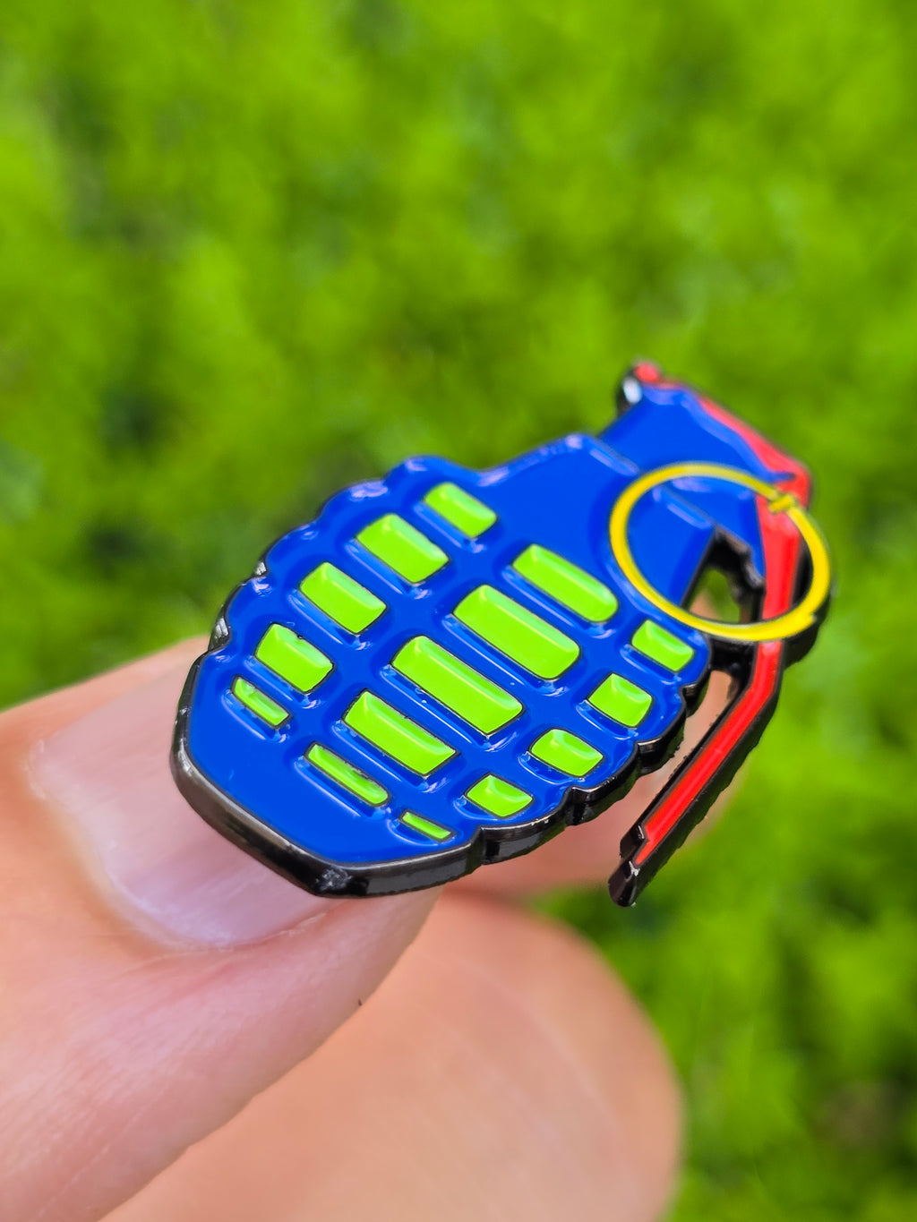 Play Time Grenade Soft Enamel Pin