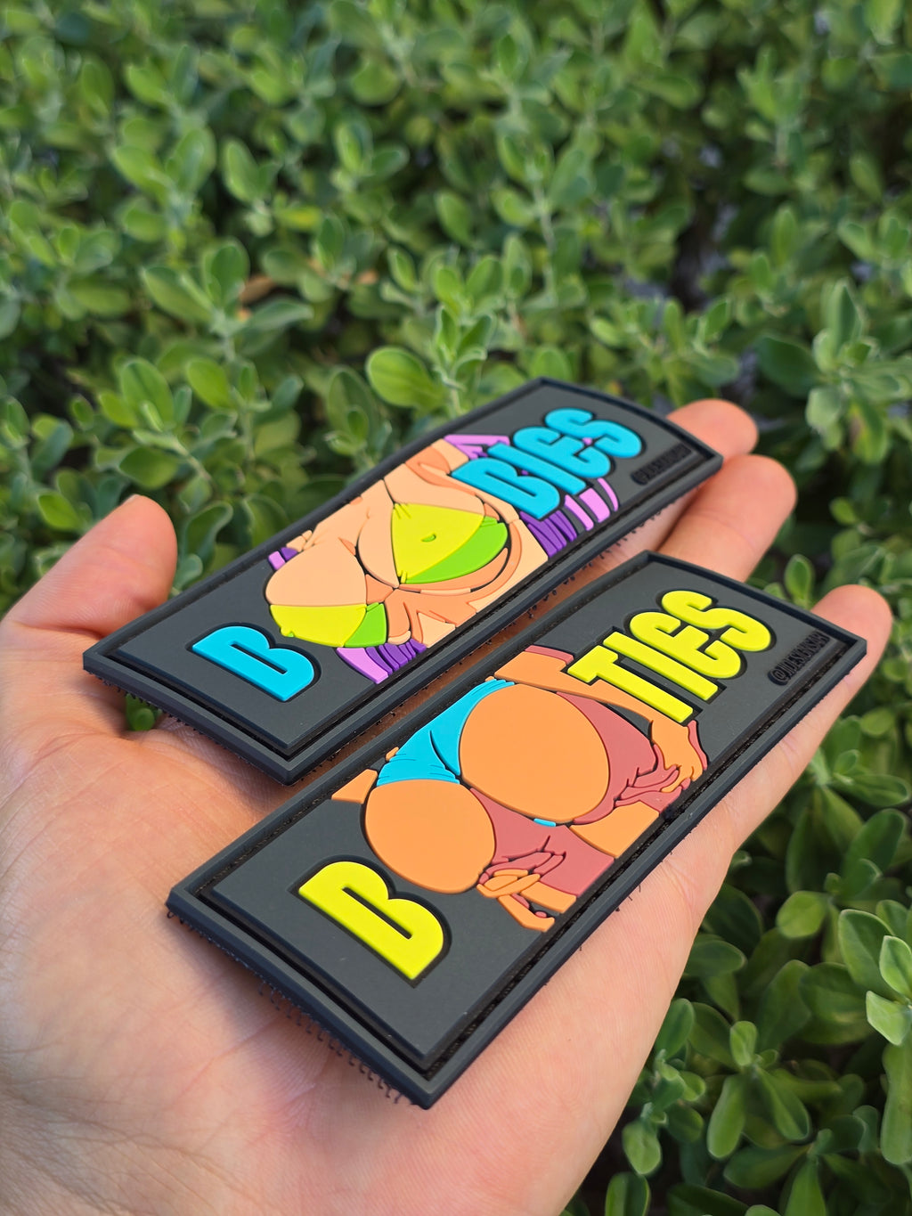 Anime Waifu Hook and Loop Patch set