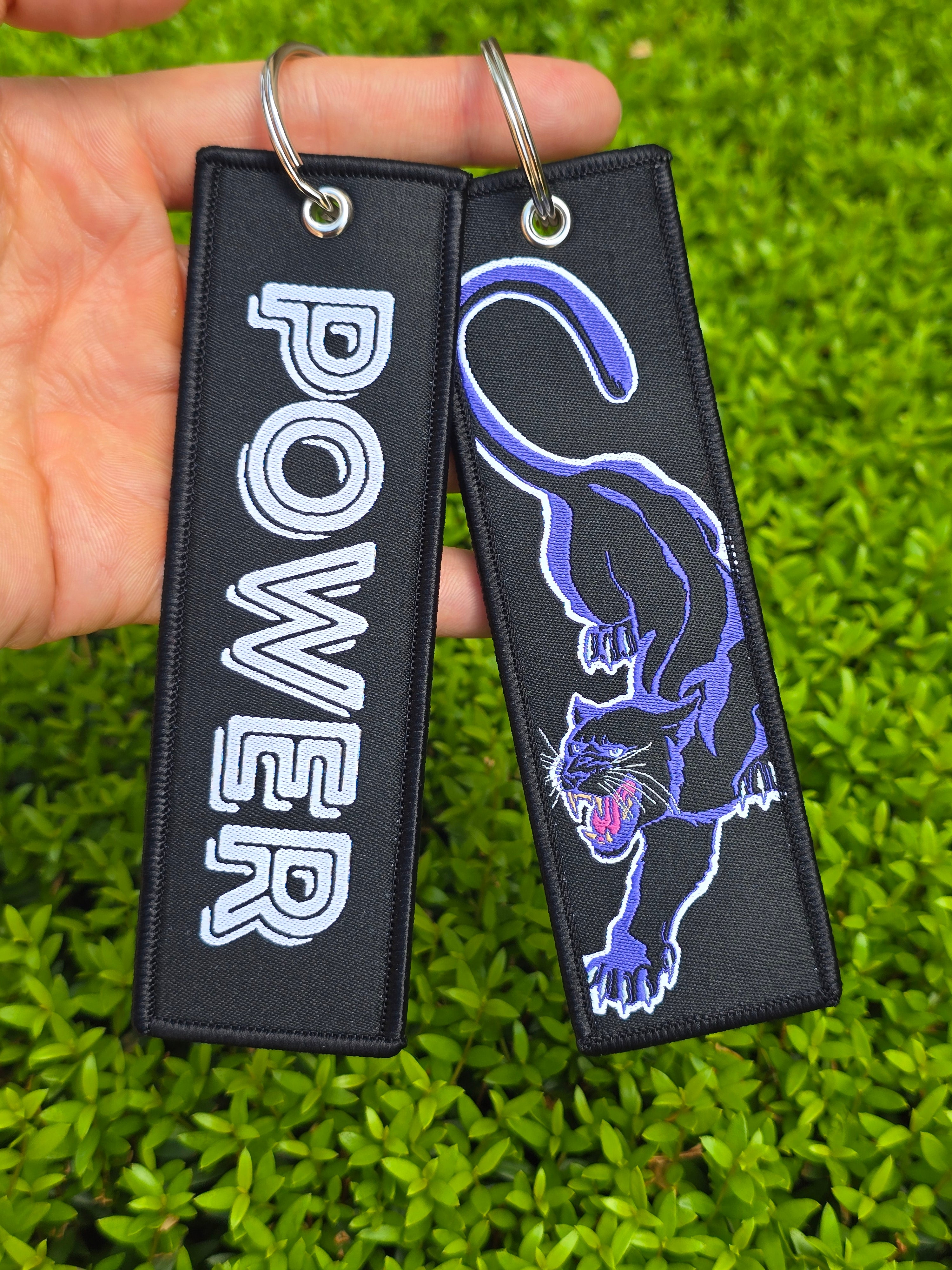 Black Panther POWER Woven Jet Tag