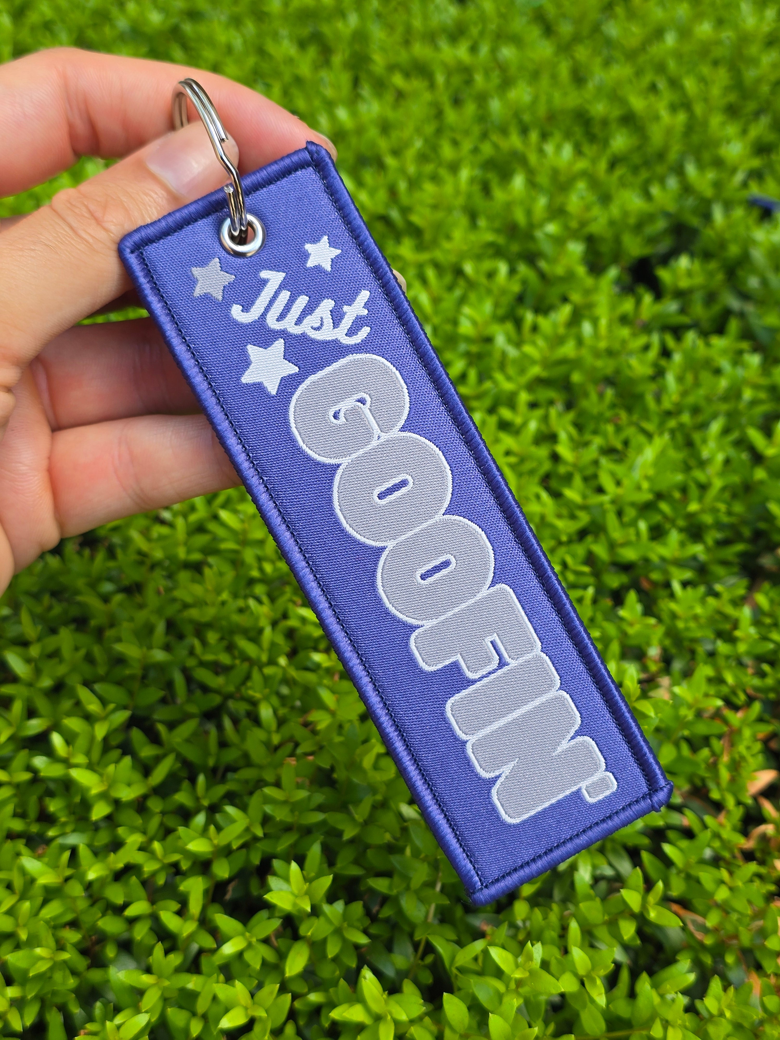 Just Goofin' Woven Jet Tag