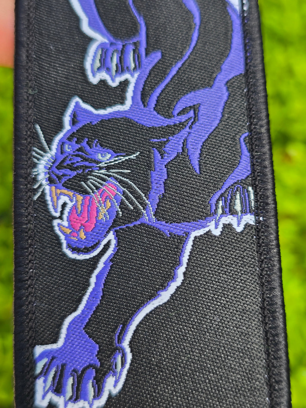 Black Panther POWER Woven Jet Tag