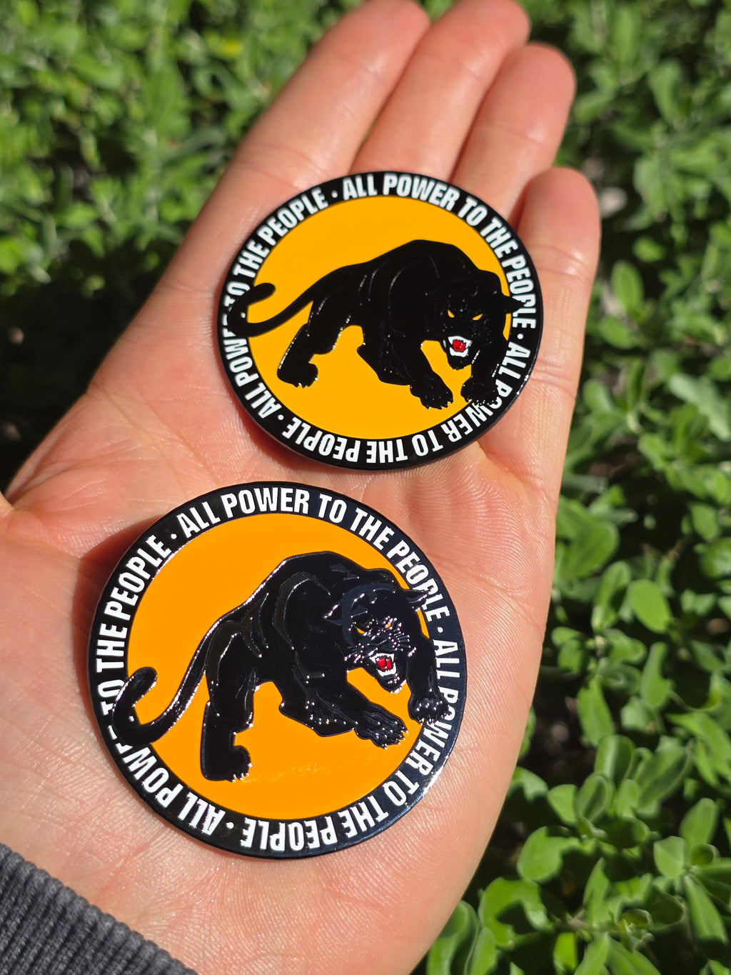 Black Power - Black Panthers enamel pin