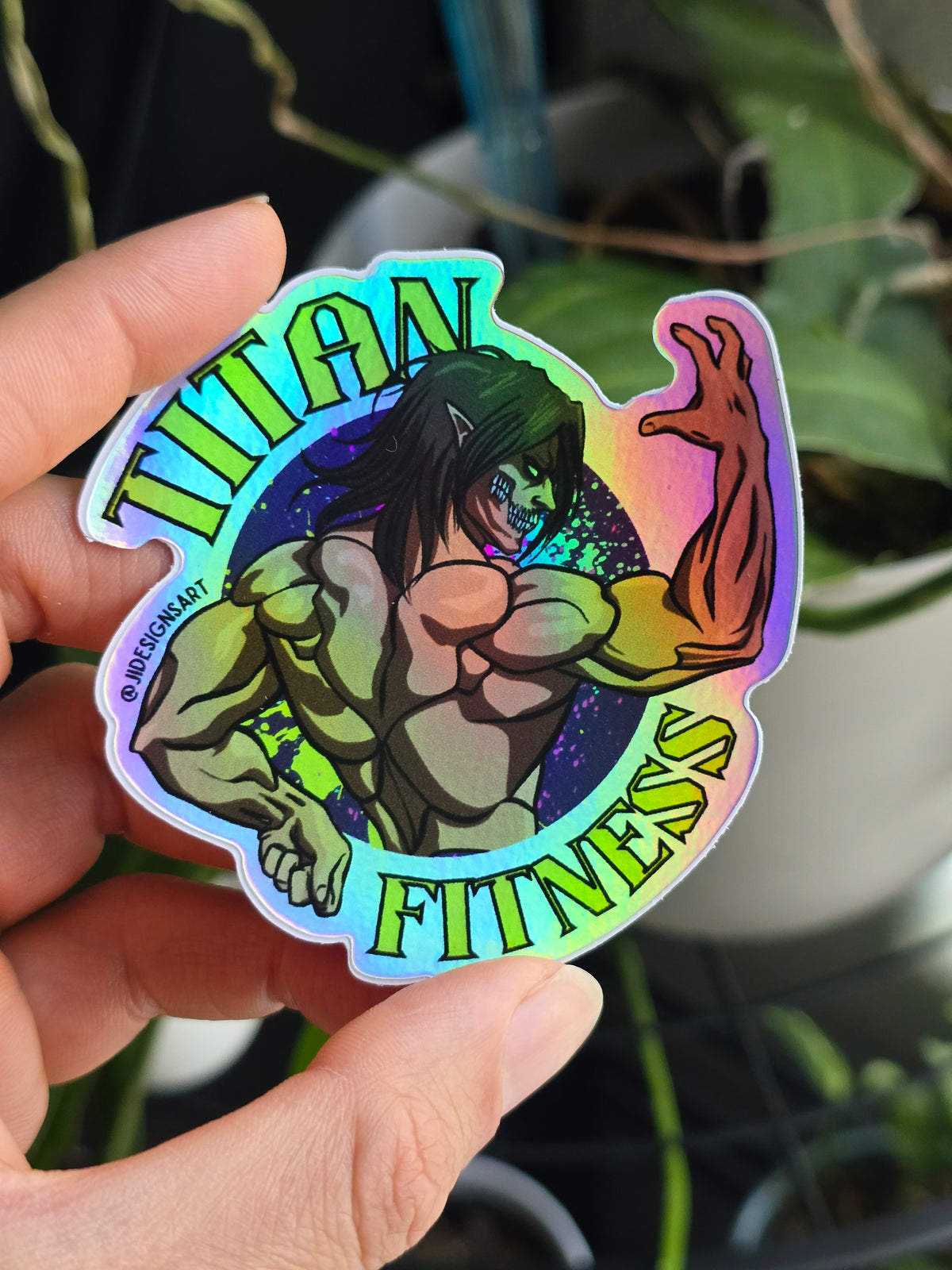 Titan Racing Sticker Titan Fitness Sticker – jidesignsart