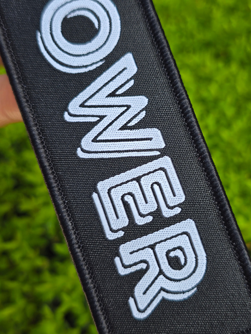Black Panther POWER Woven Jet Tag