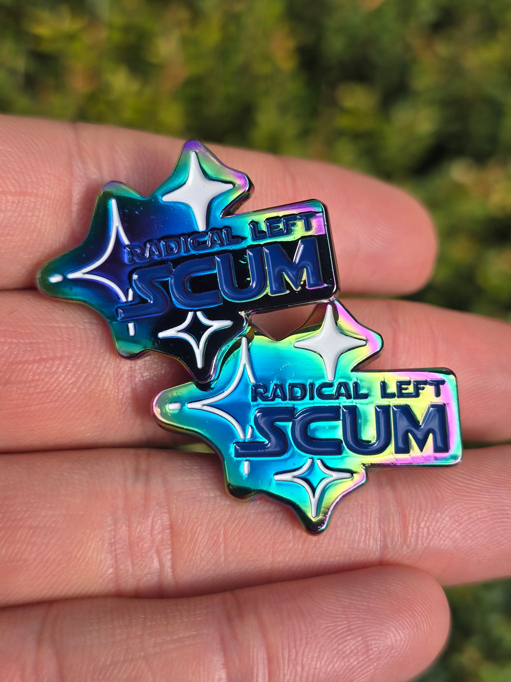 Radical Left Scum Pin