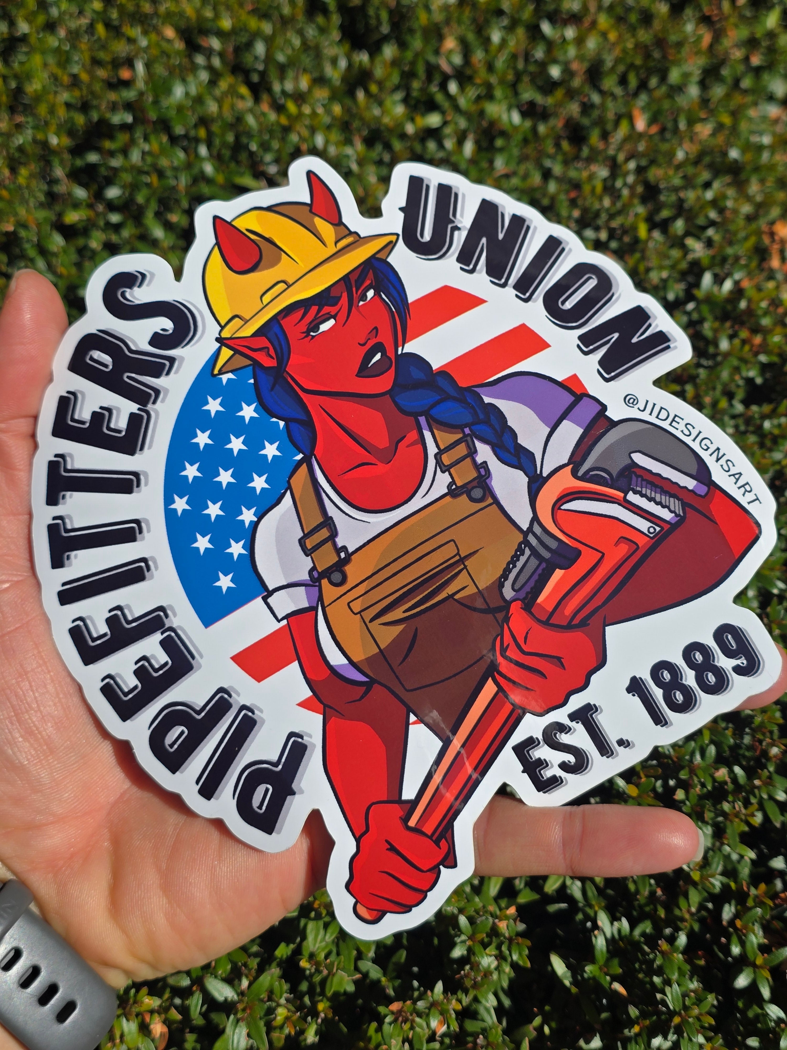 Pipefitters Union Waifu