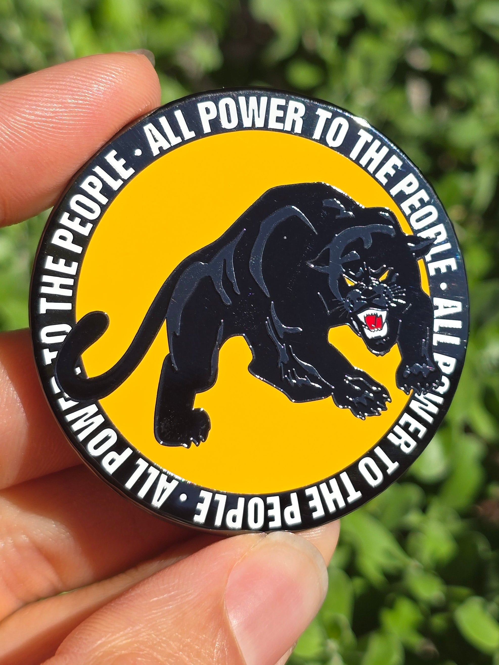 Black Power - Black Panthers enamel pin