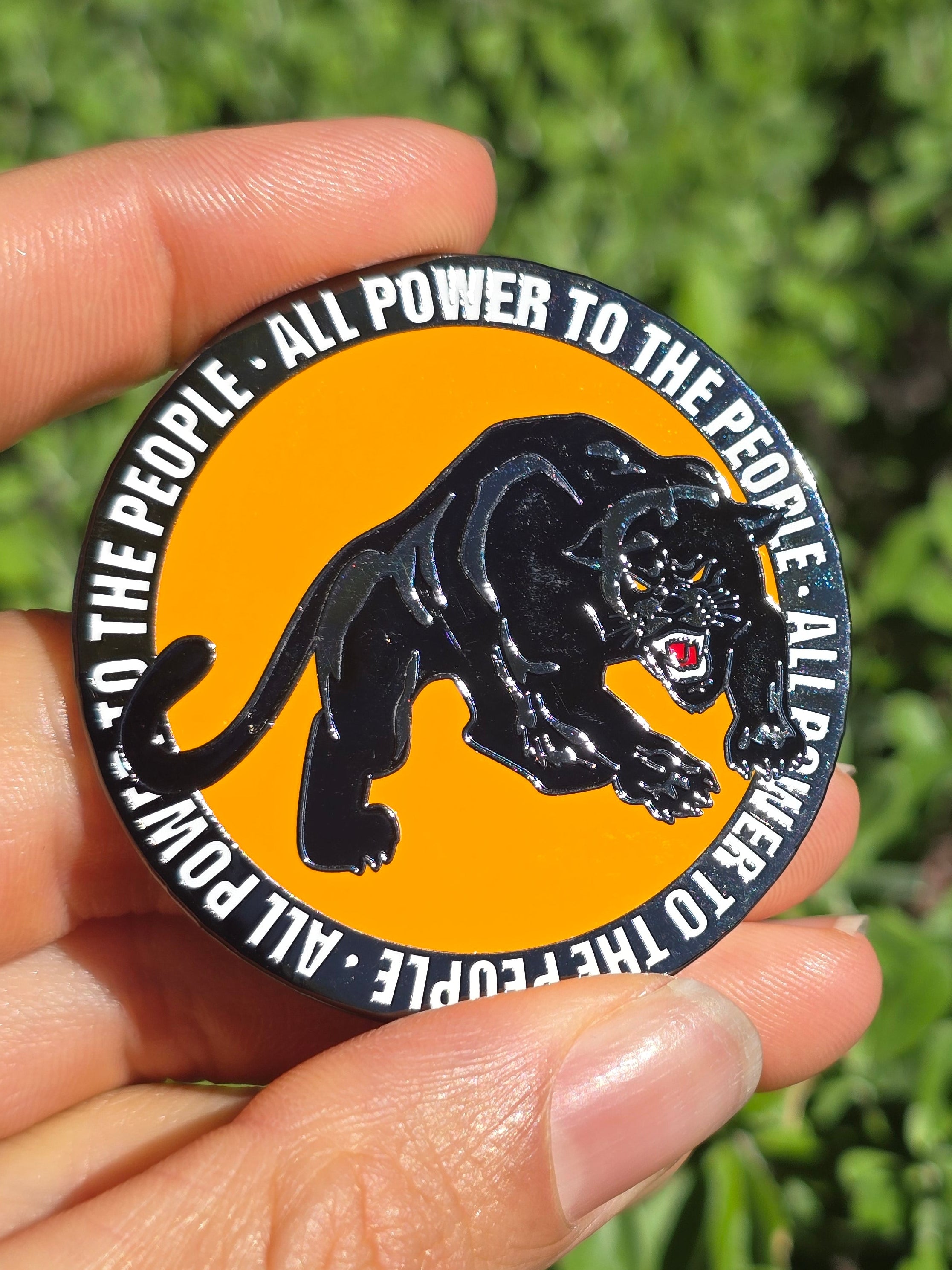 Black Power - Black Panthers enamel pin