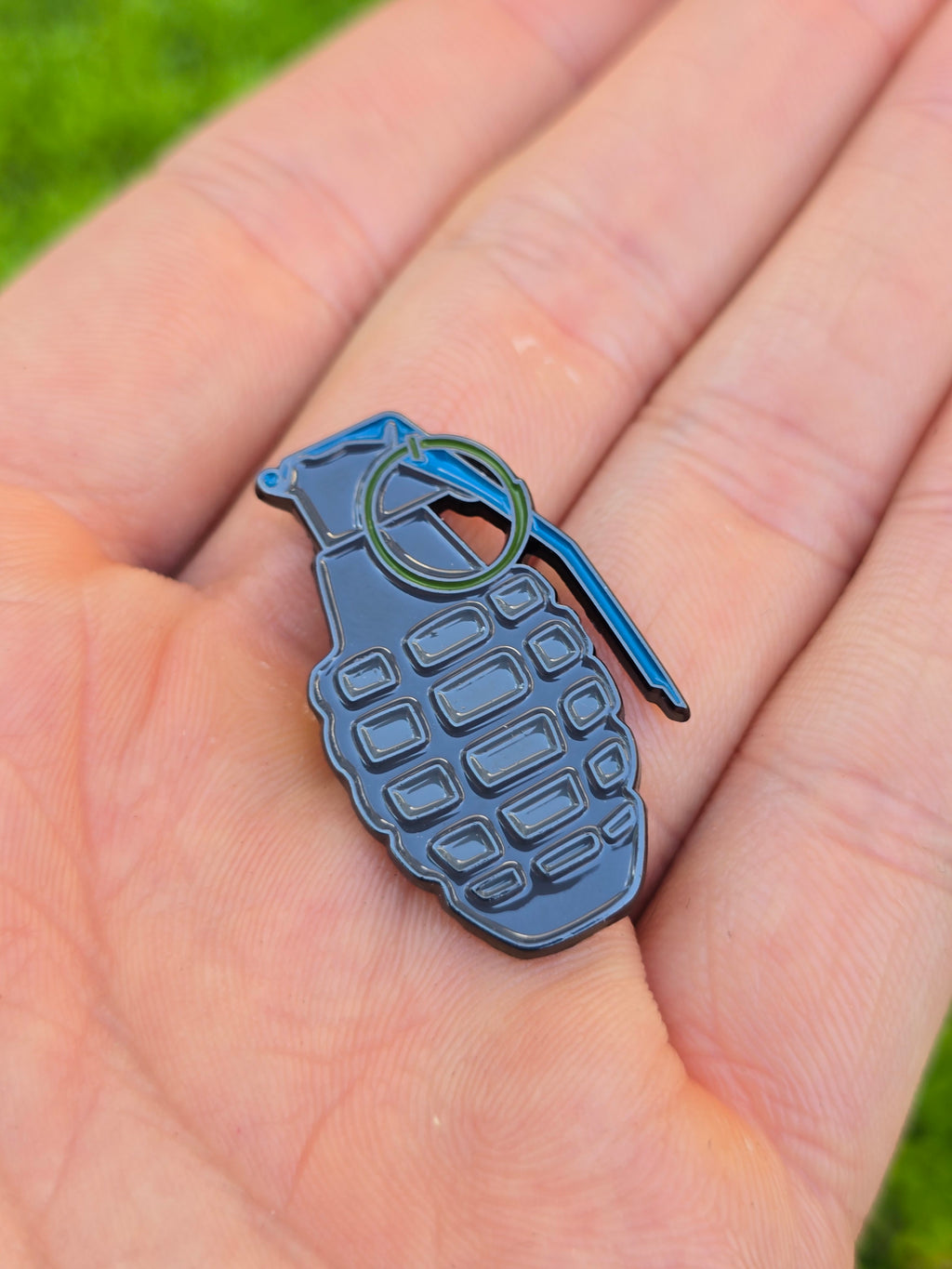 Play Time Grenade Soft Enamel Pin