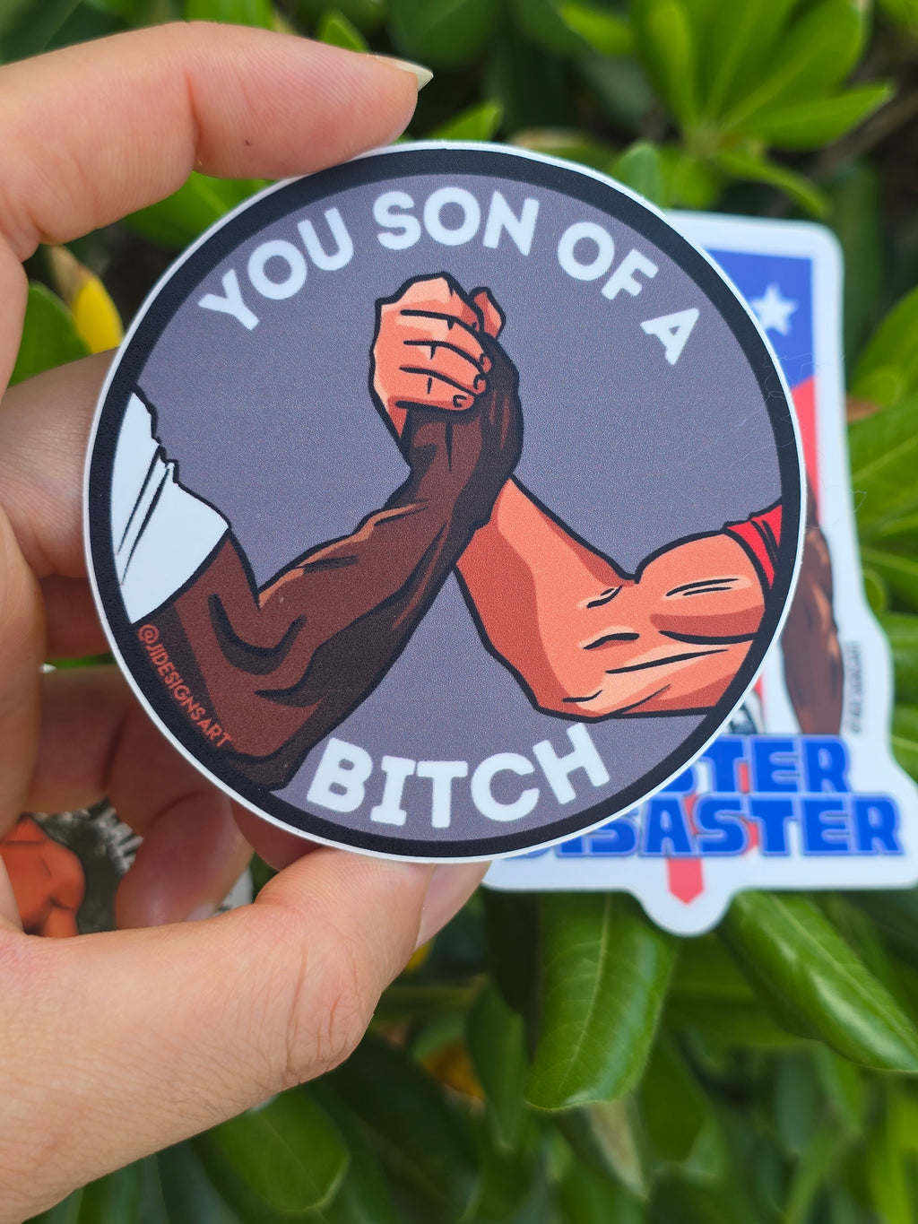 80s Action Movie Sticker Bundle