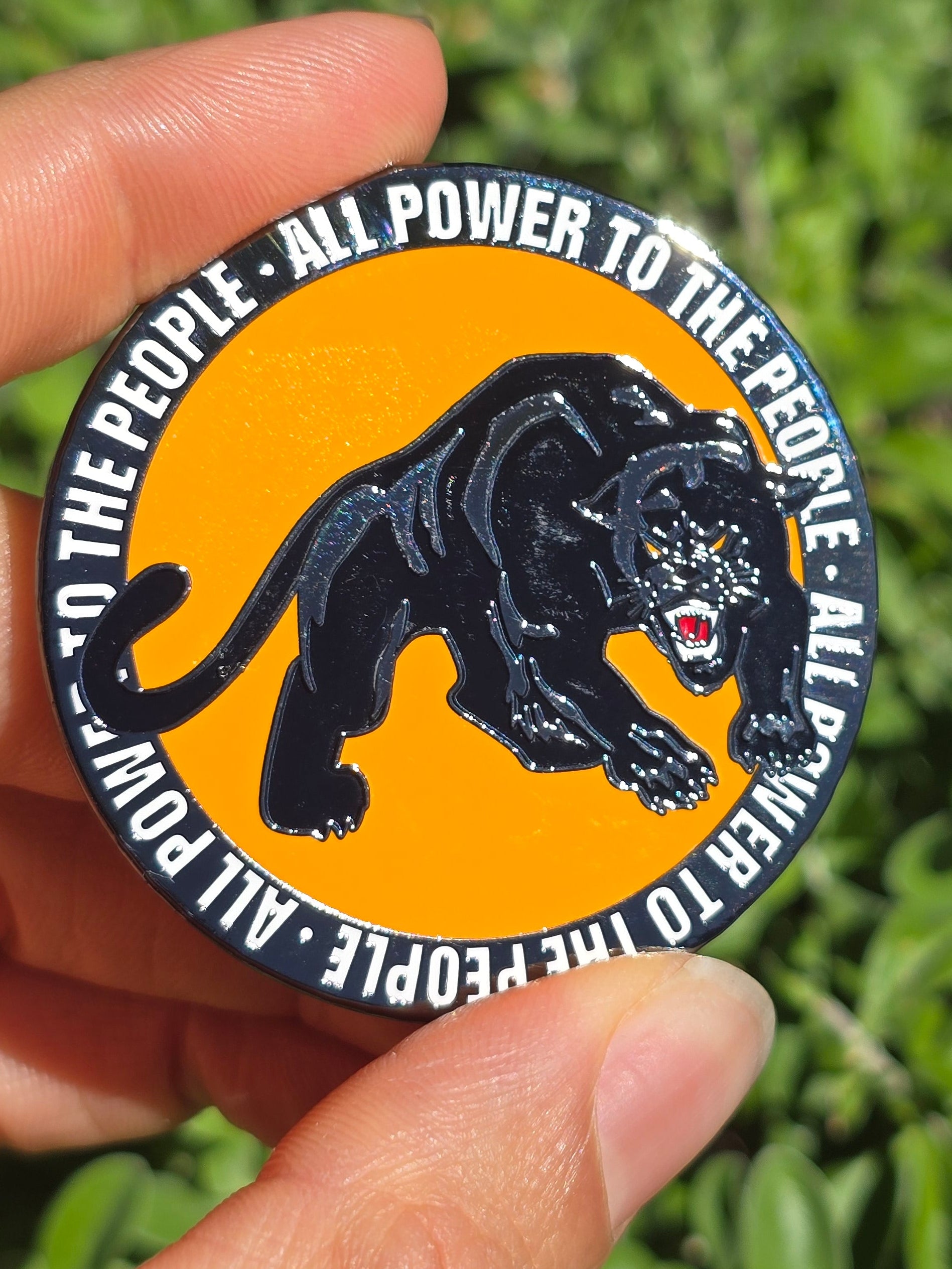 Black Power - Black Panthers enamel pin