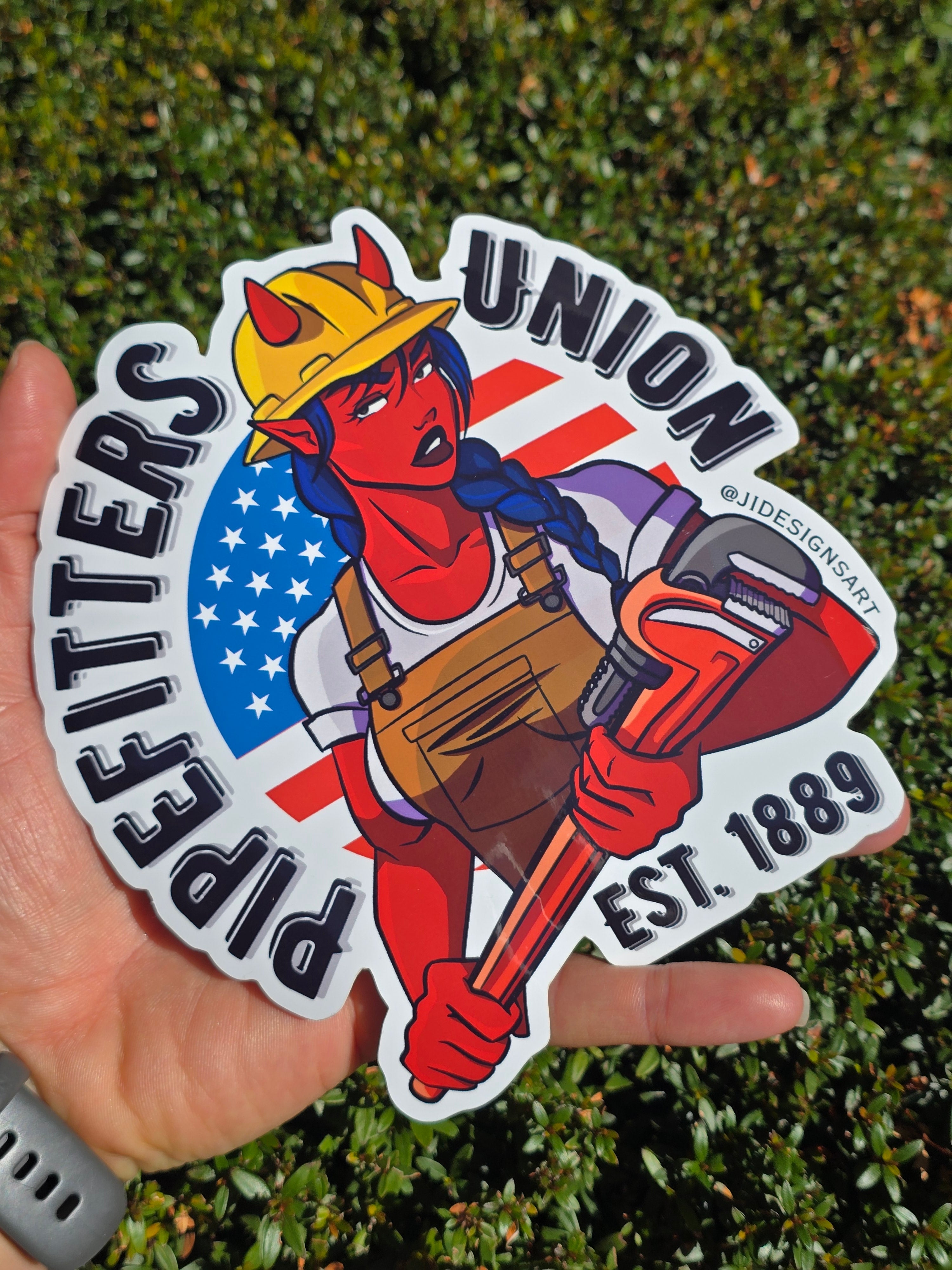 Pipefitters Union Waifu