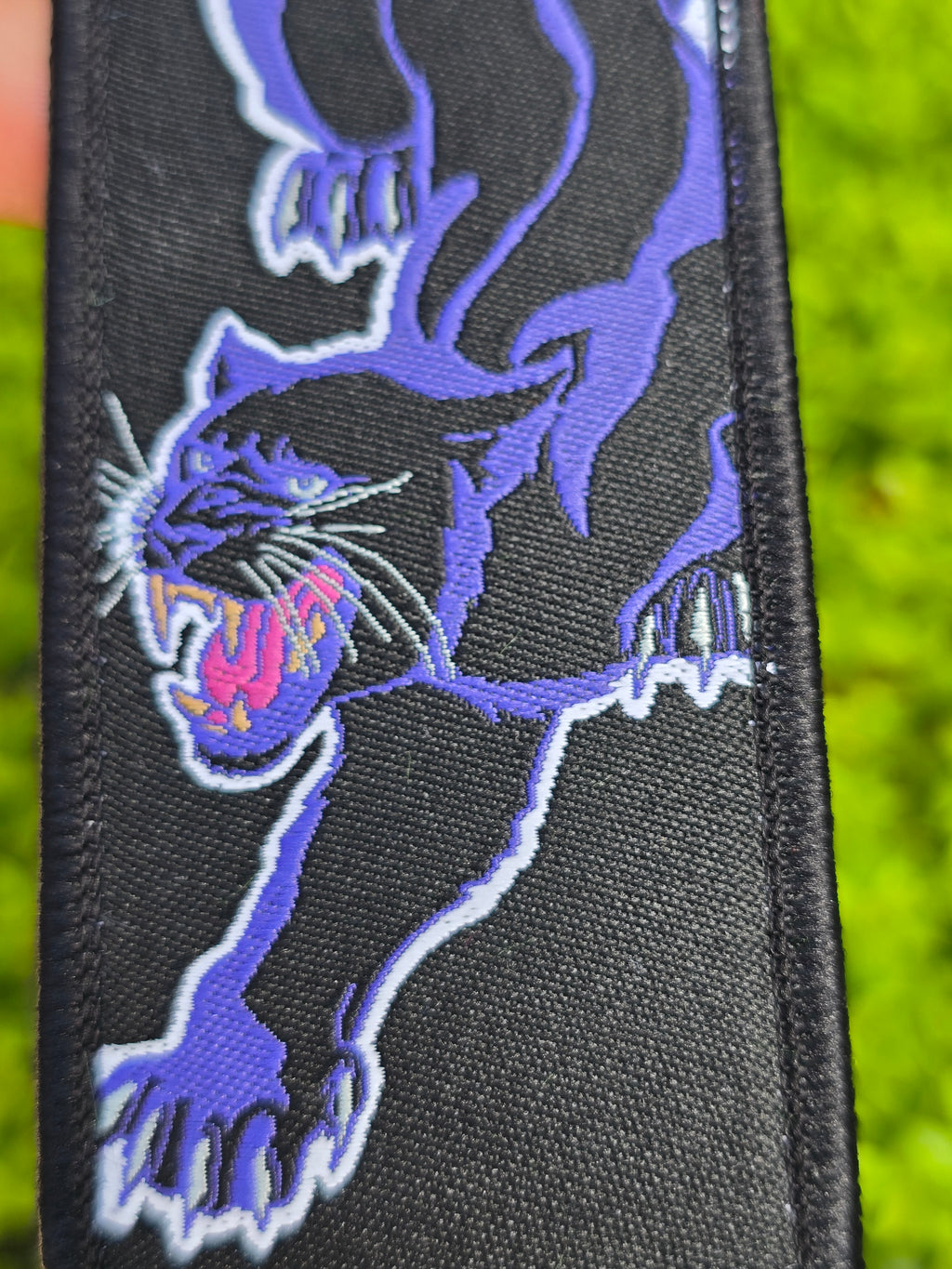 Black Panther POWER Woven Jet Tag
