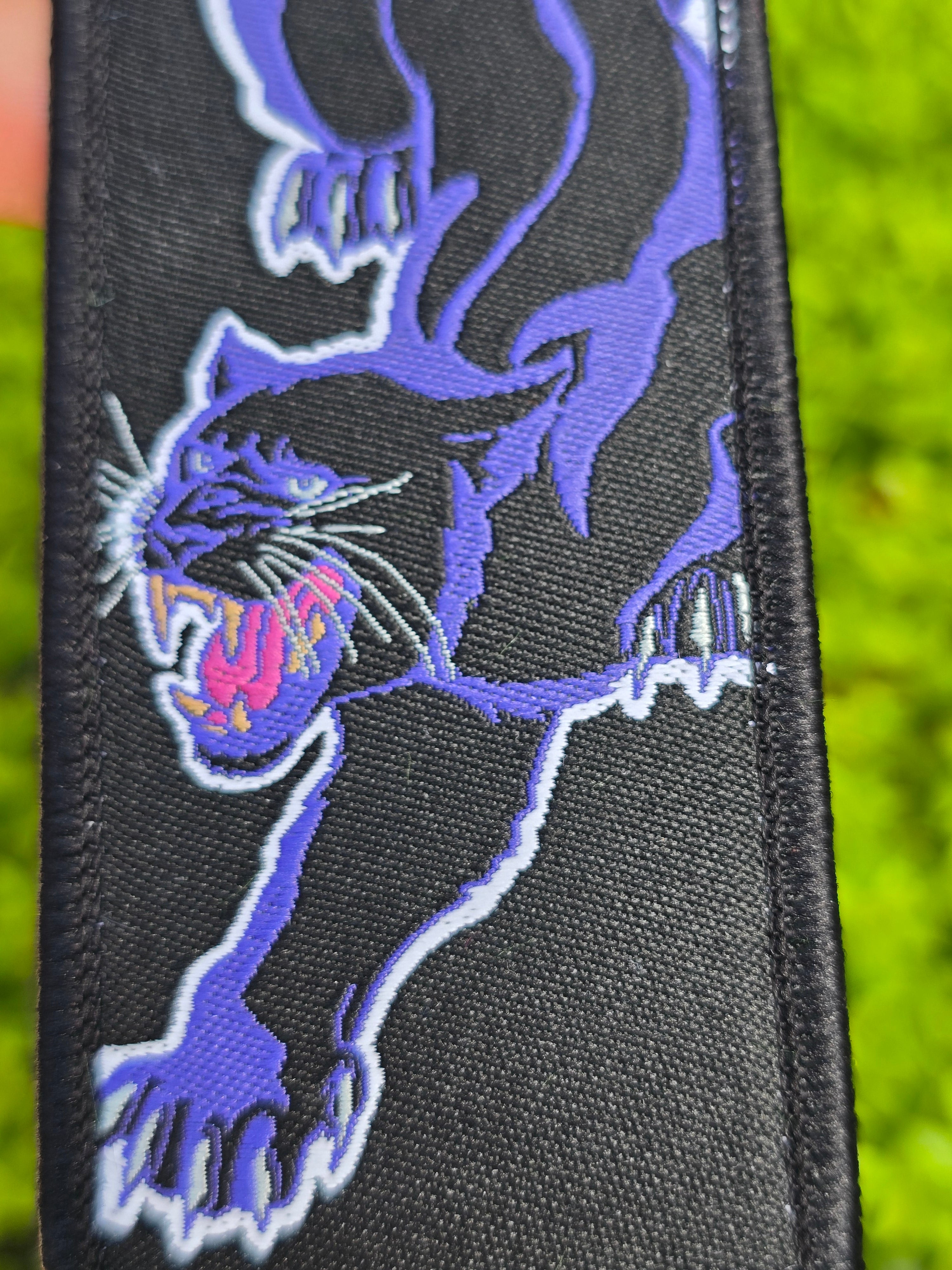 Black Panther POWER Woven Jet Tag