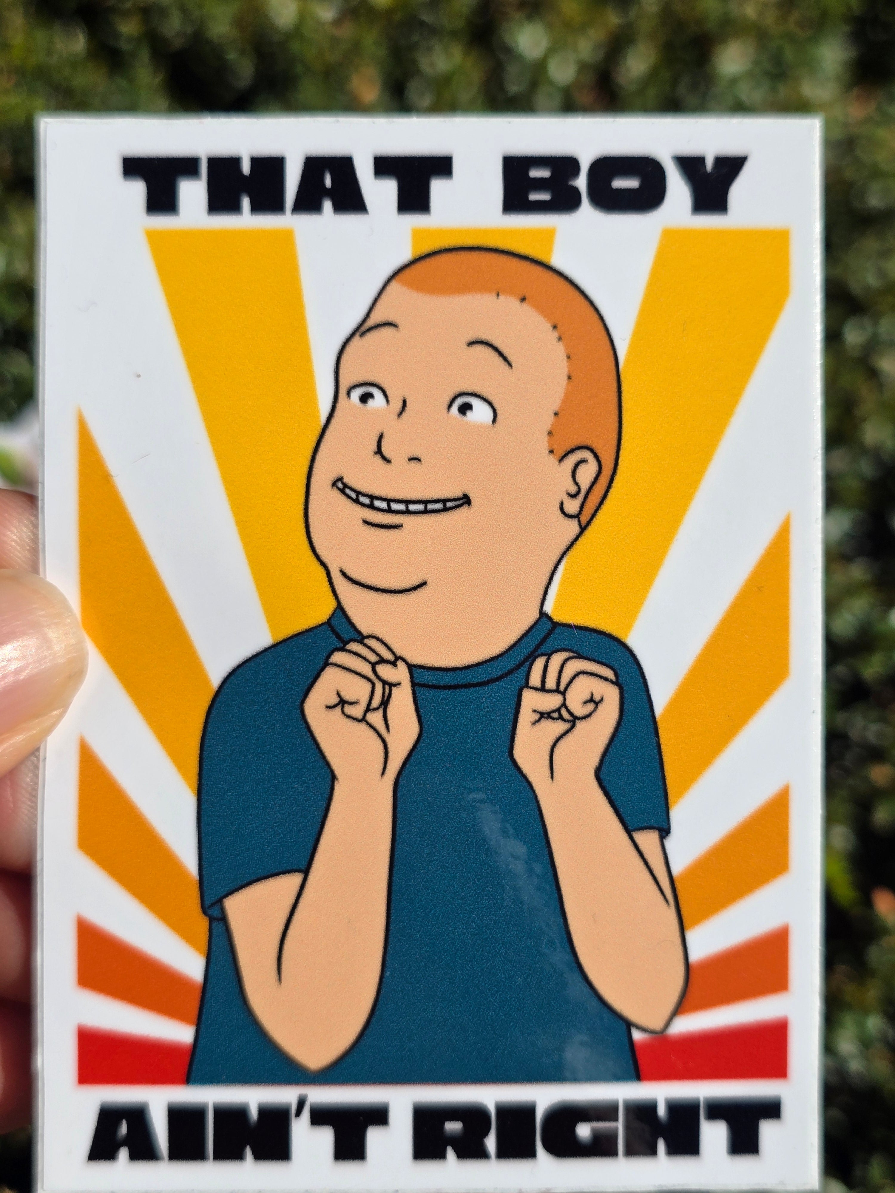 King of the Bobby Sticker Bundle