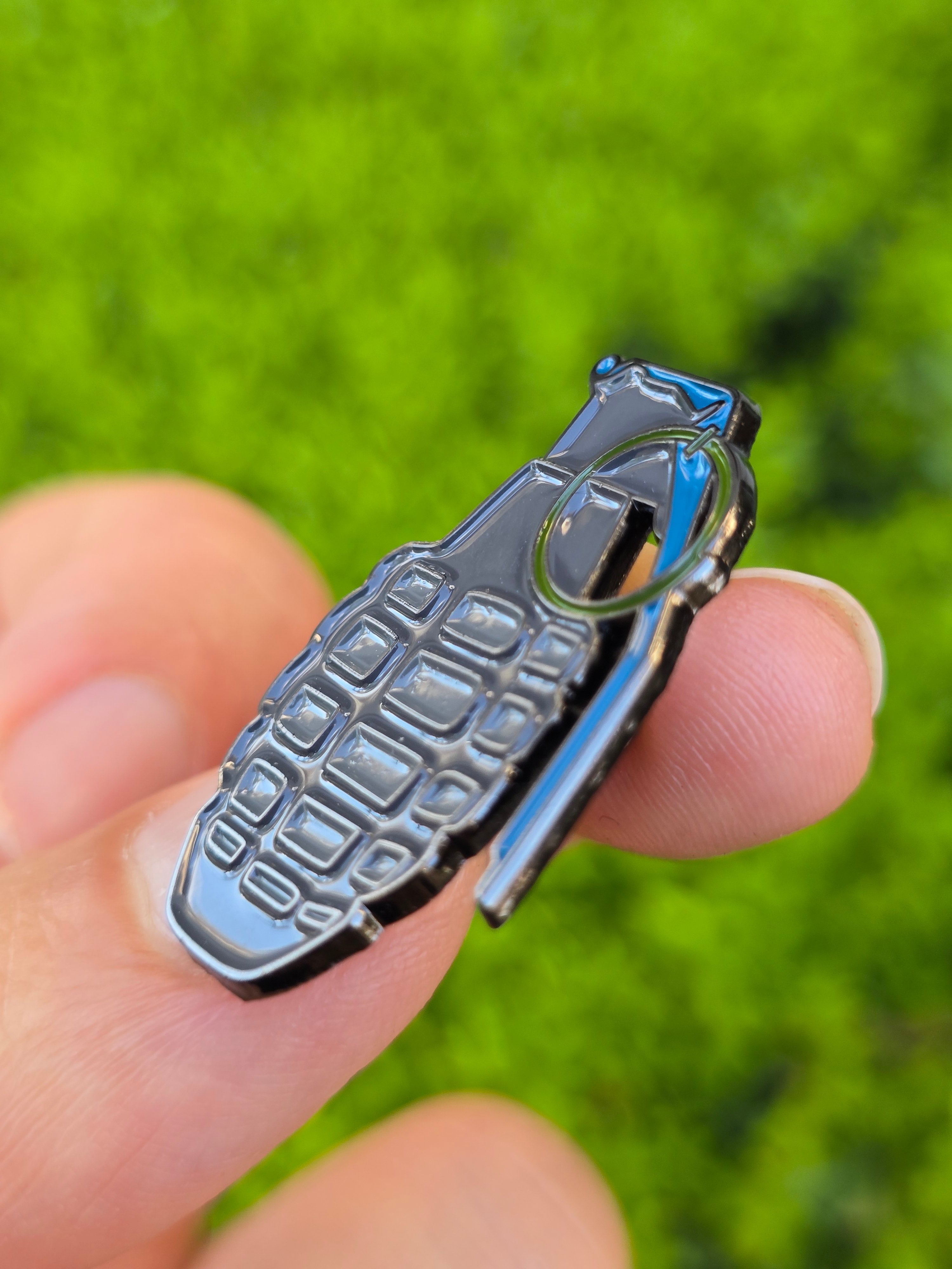 Play Time Grenade Soft Enamel Pin