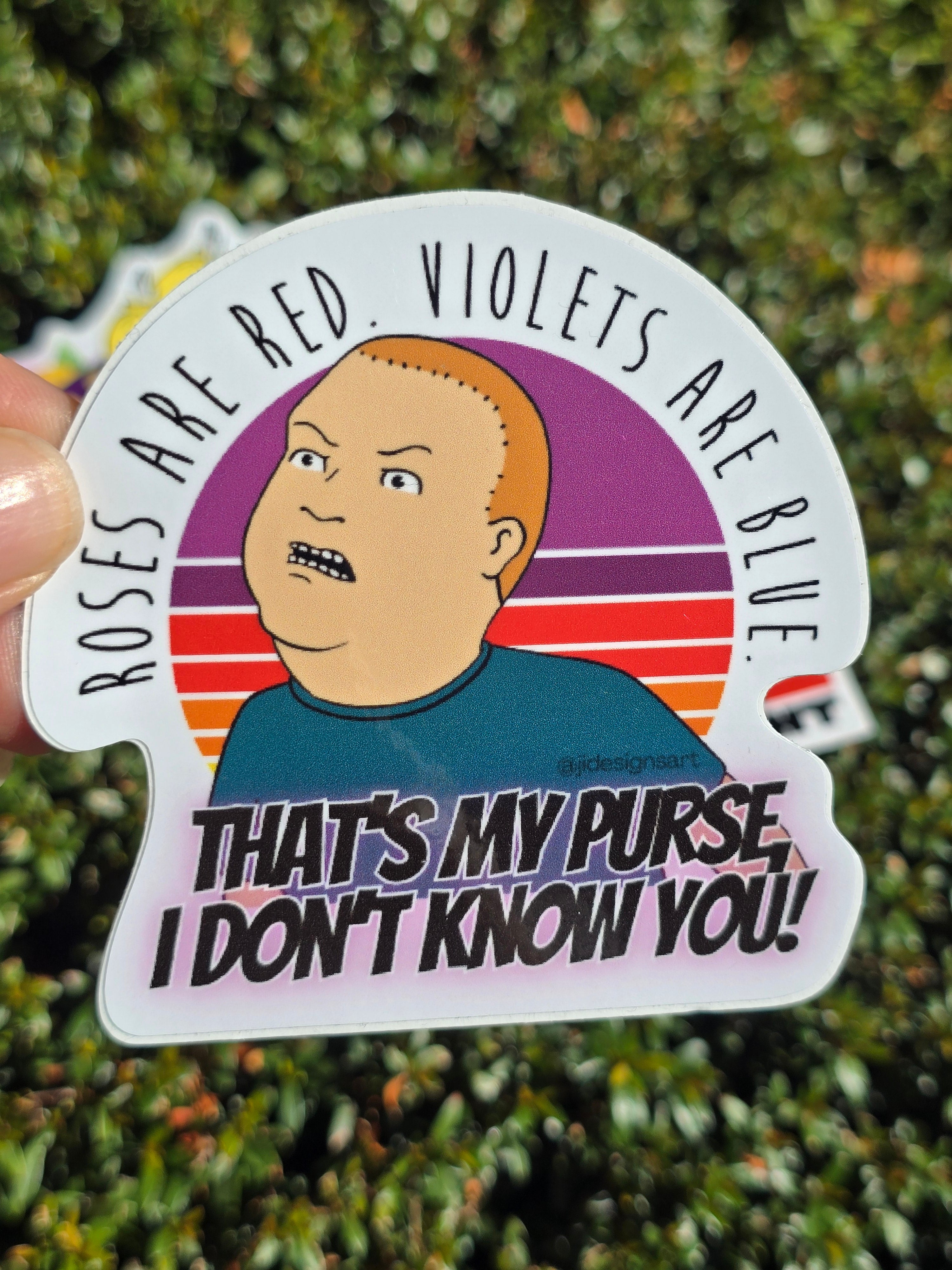 King of the Bobby Sticker Bundle