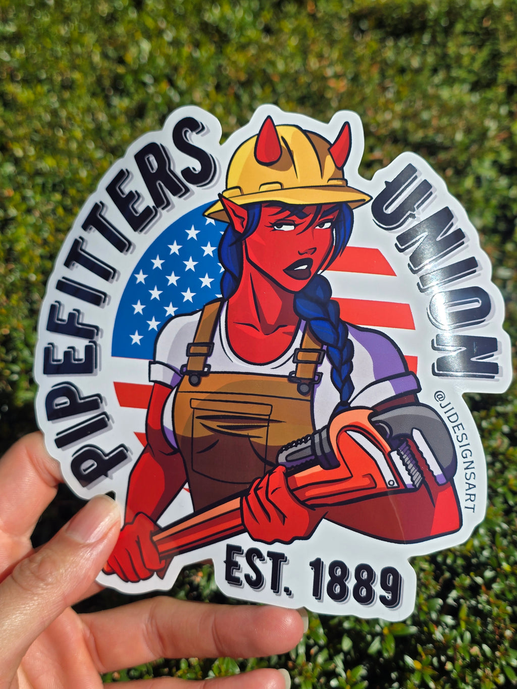 Pipefitters Union Waifu