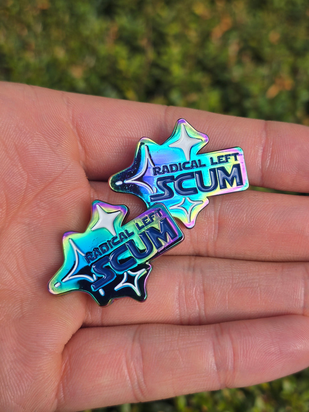 Radical Left Scum Pin