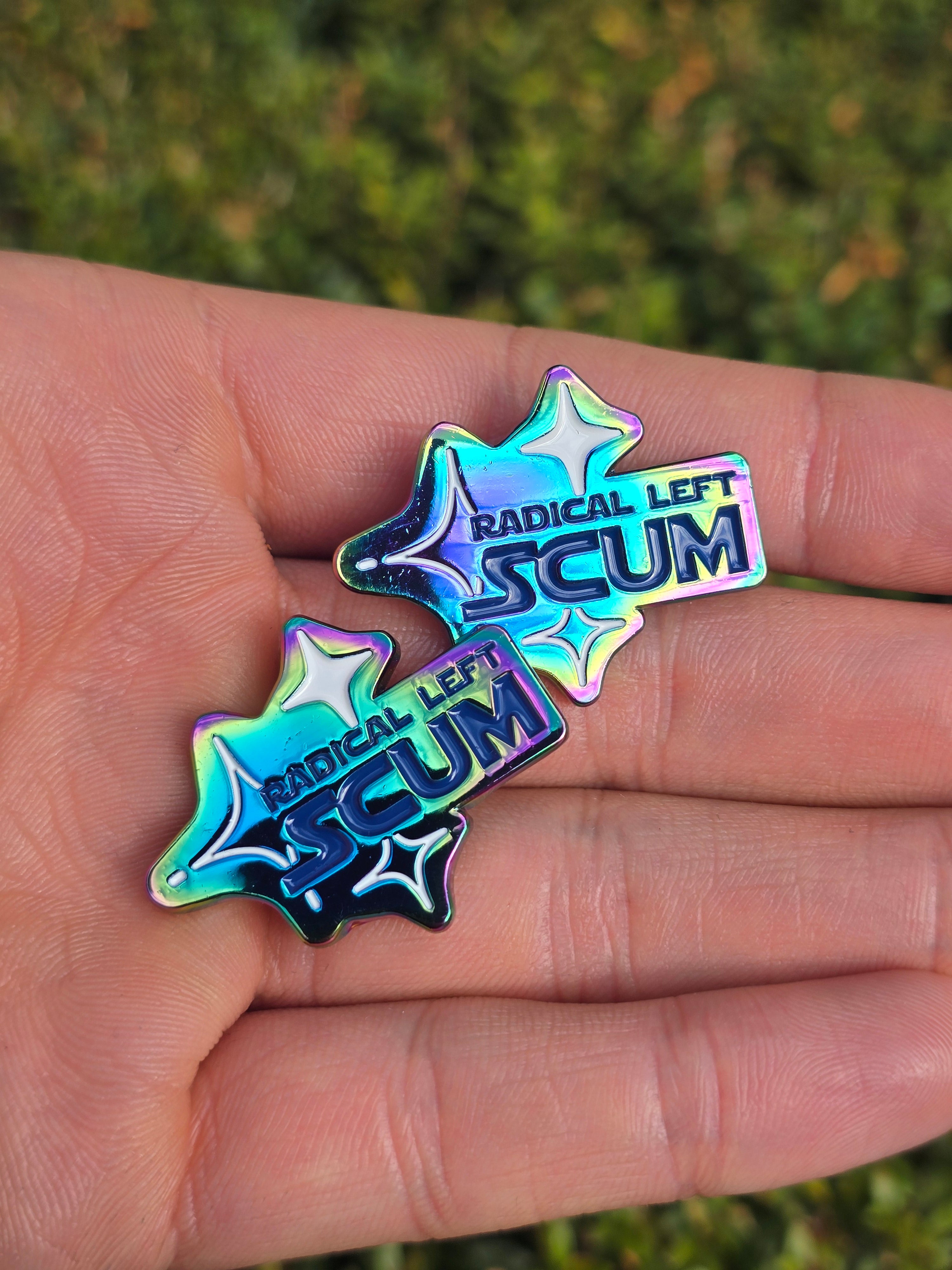 Radical Left Scum Pin