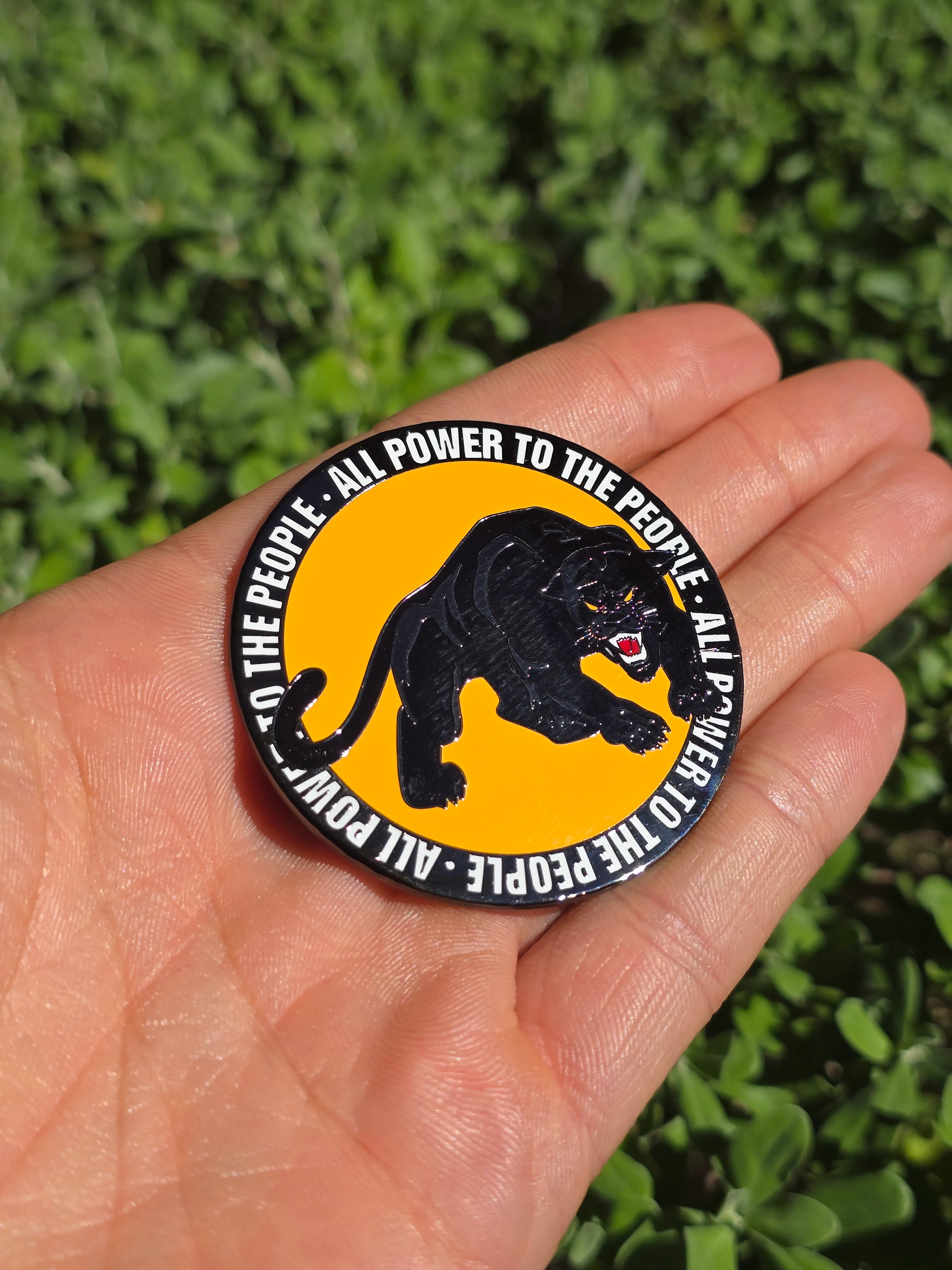 Black Power - Black Panthers enamel pin