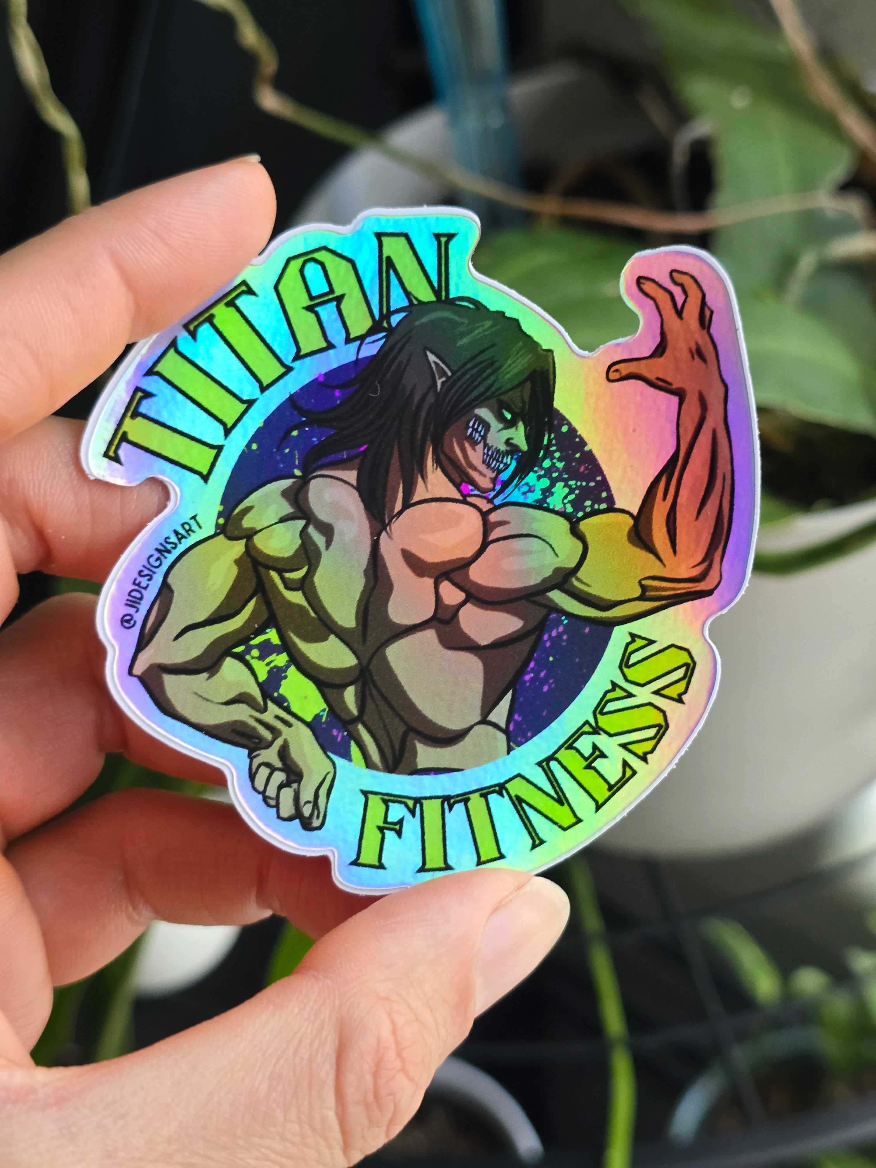 Titan Fitness Sticker