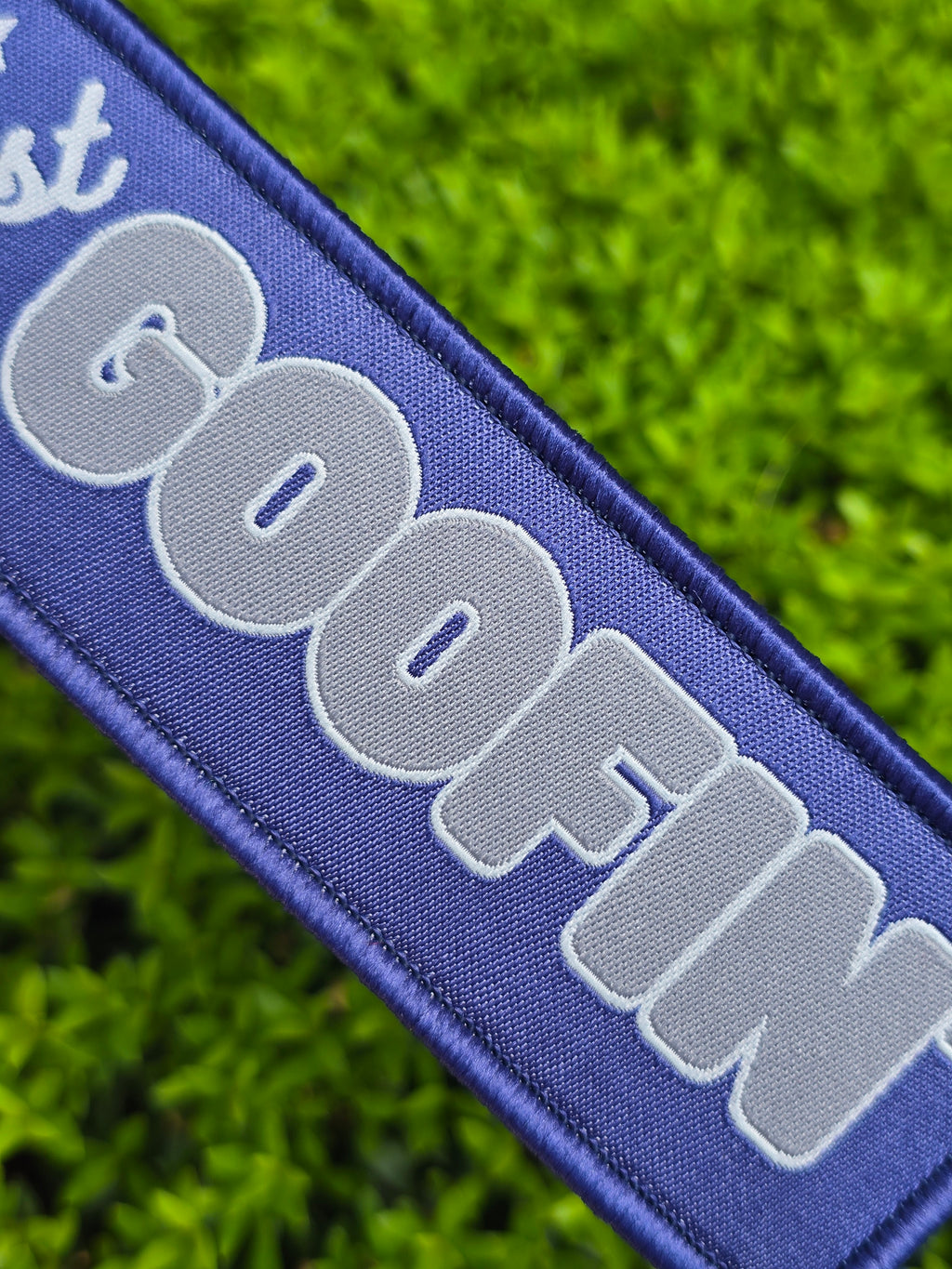 Just Goofin' Woven Jet Tag