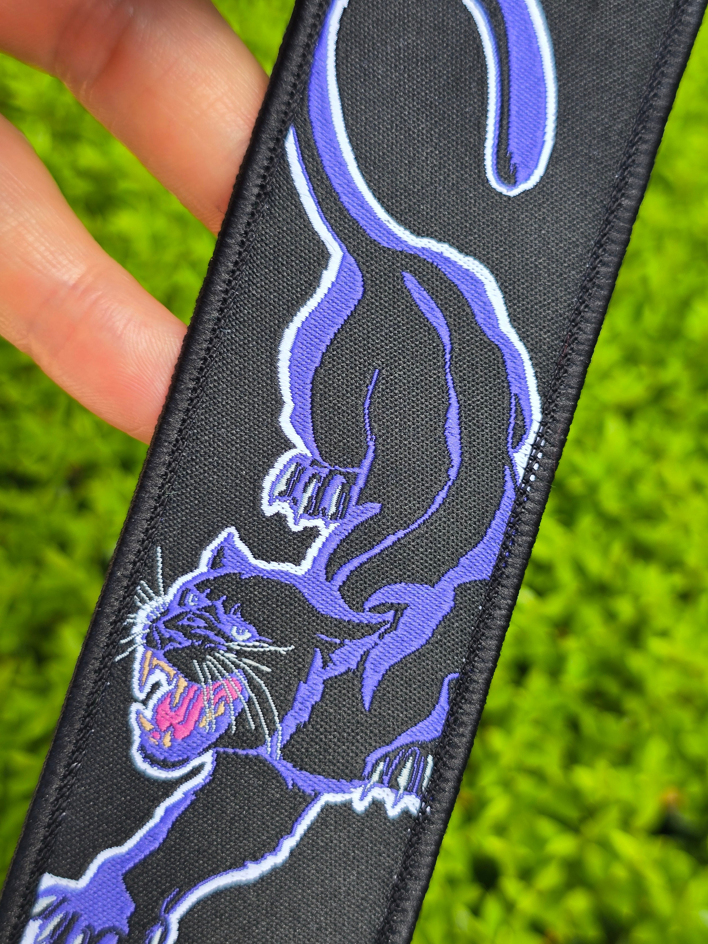 Black Panther POWER Woven Jet Tag