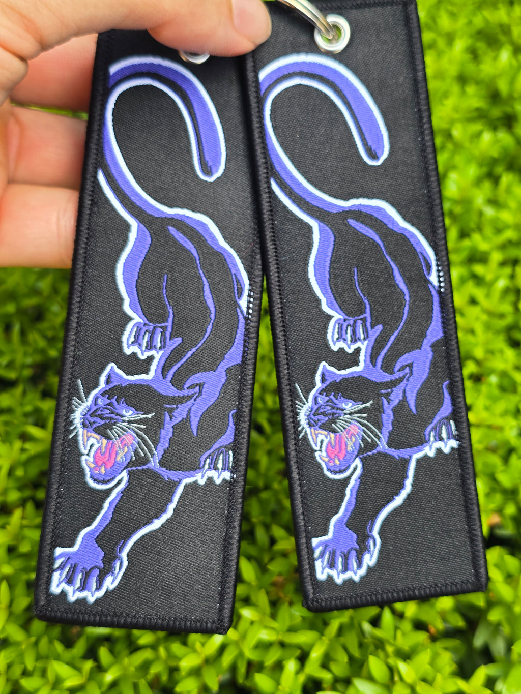 Black Panther POWER Woven Jet Tag