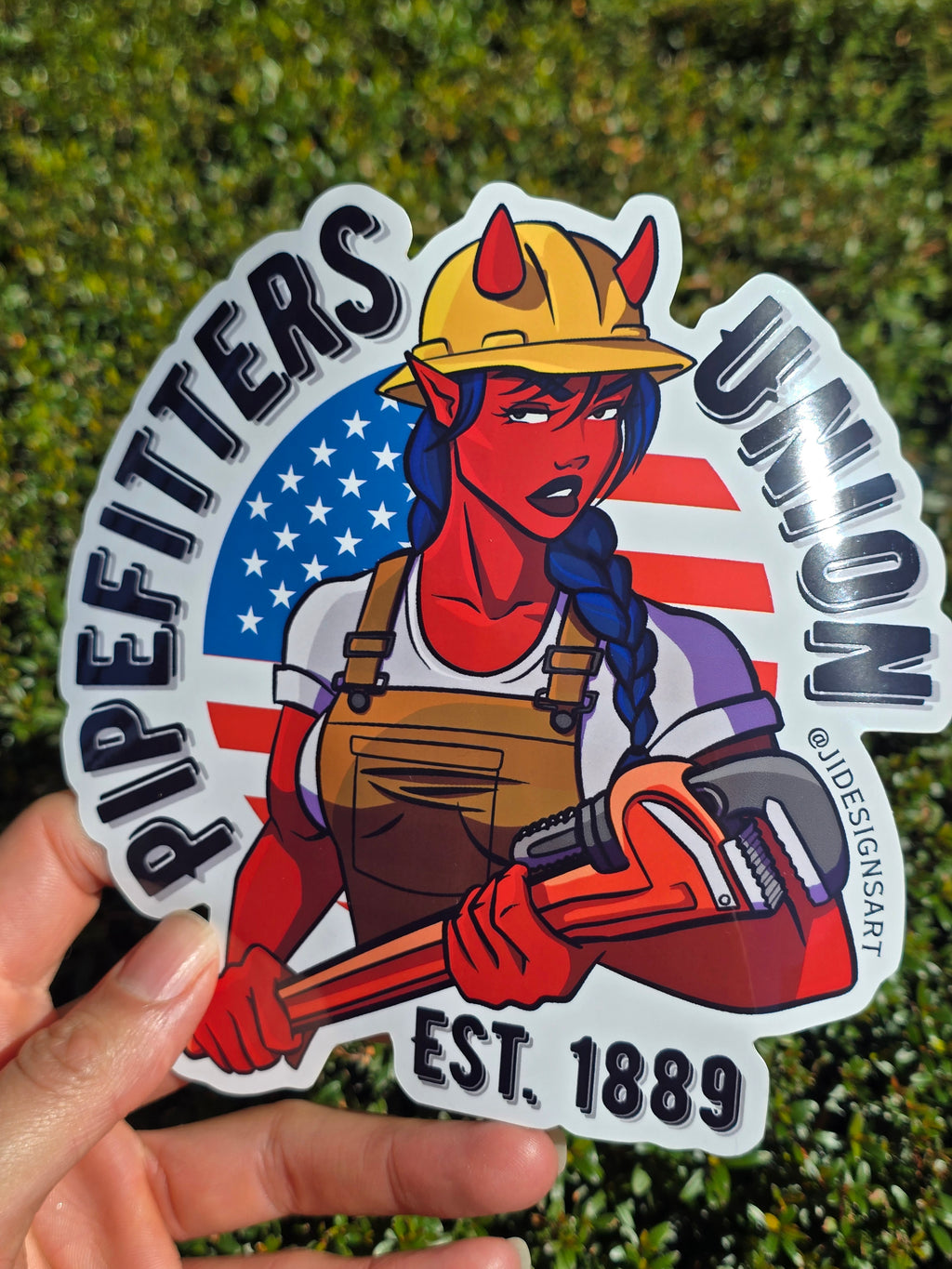 Pipefitters Union Waifu