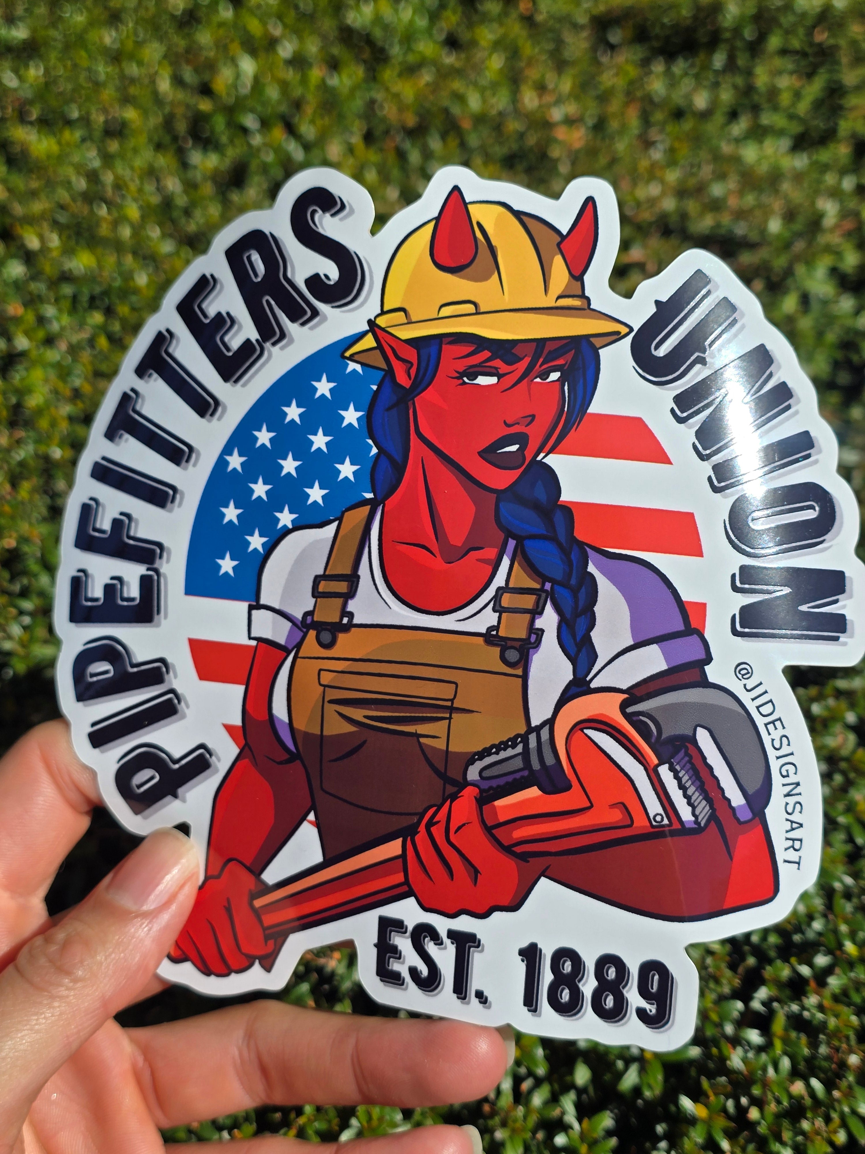 Pipefitters Union Waifu