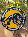 Black Power - Black Panthers Embroidered Iron-on Patch