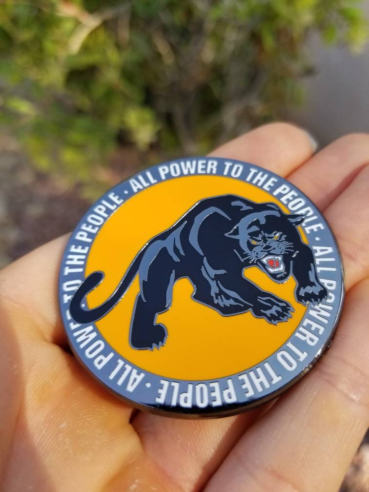 Black Power - Black Panthers enamel pin