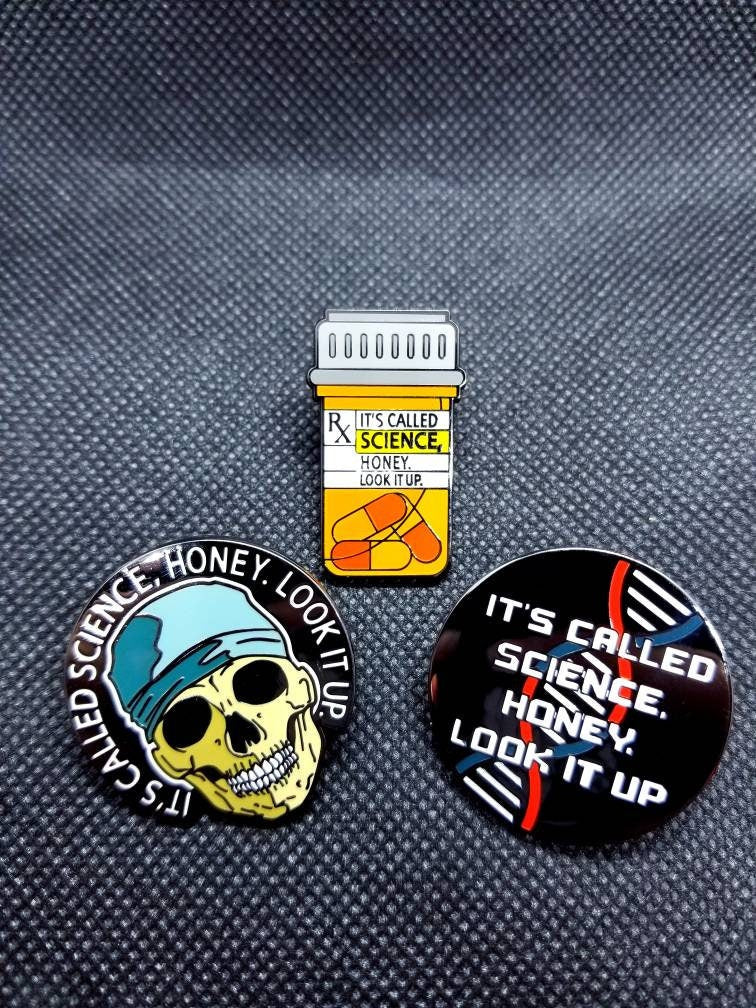 Pharmacy Prescription Bottle - Medical Science Enamel Pin - Med School
