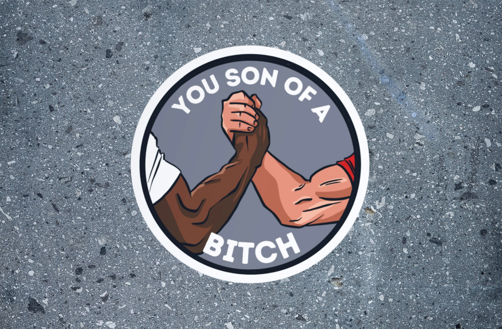 Iconic Handshake Sticker / waterproof decal